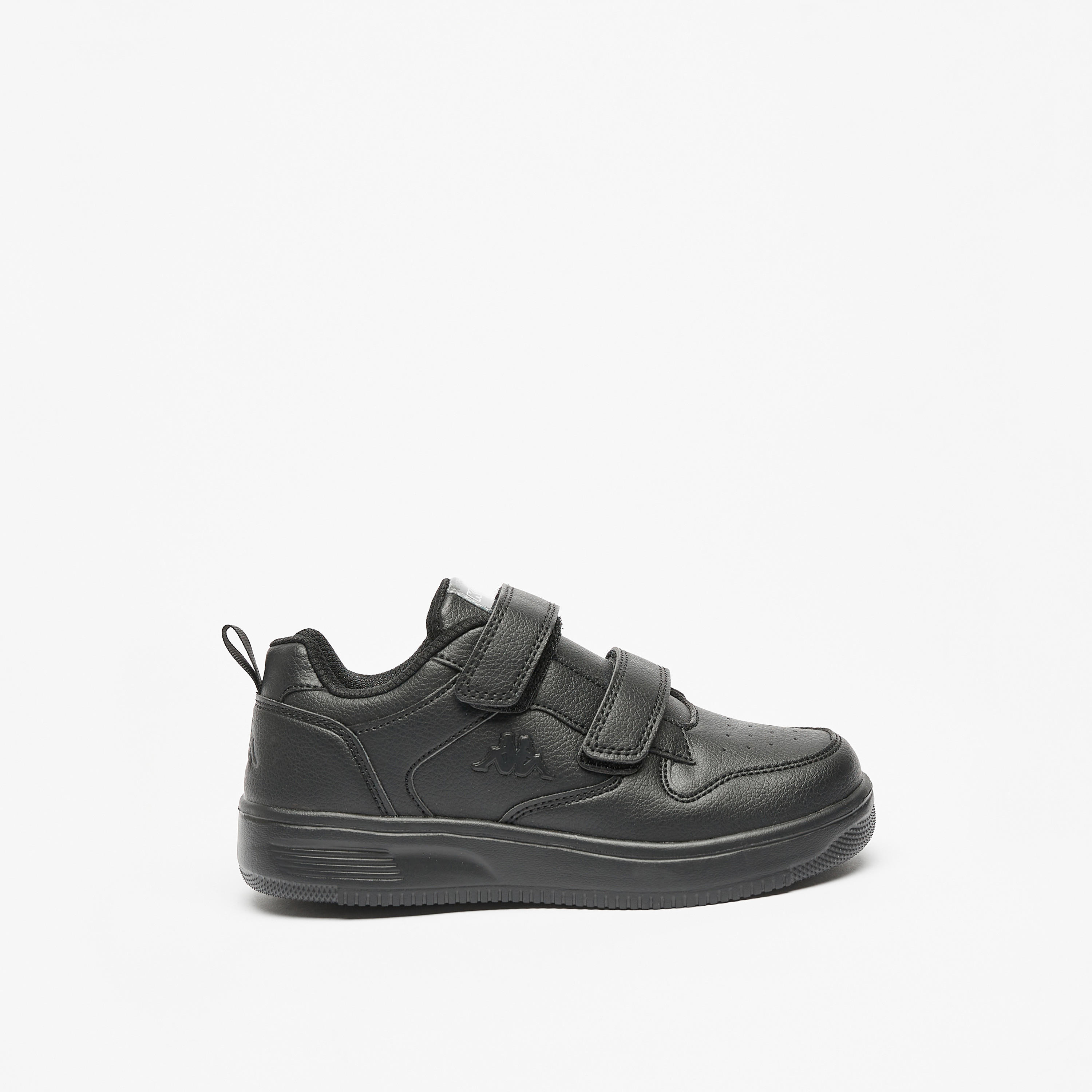 Kappa Kids Hook & Loop Ankle Sneakers Grippy Sole Shoes-boys-shoes-schoolshoes-image-3