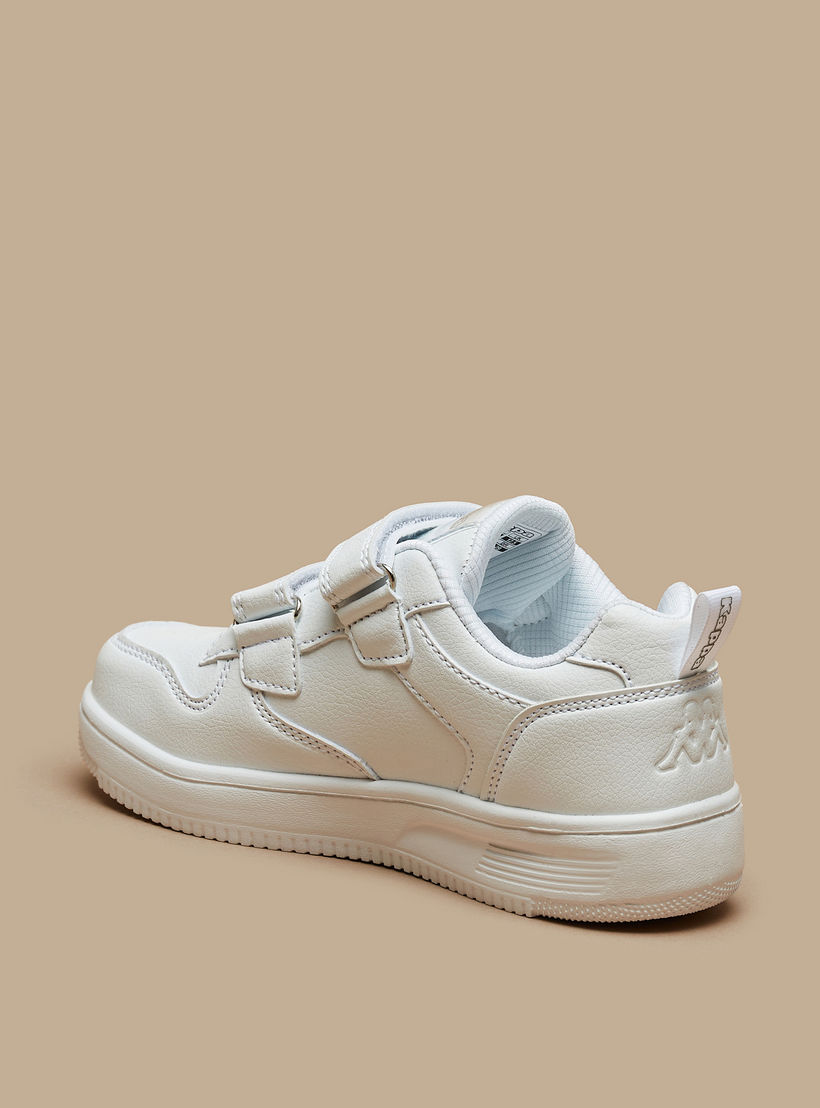 Kappa Kids Hook & Loop Ankle Sneakers Grippy Sole Shoes-boys-shoes-schoolshoes-image-2