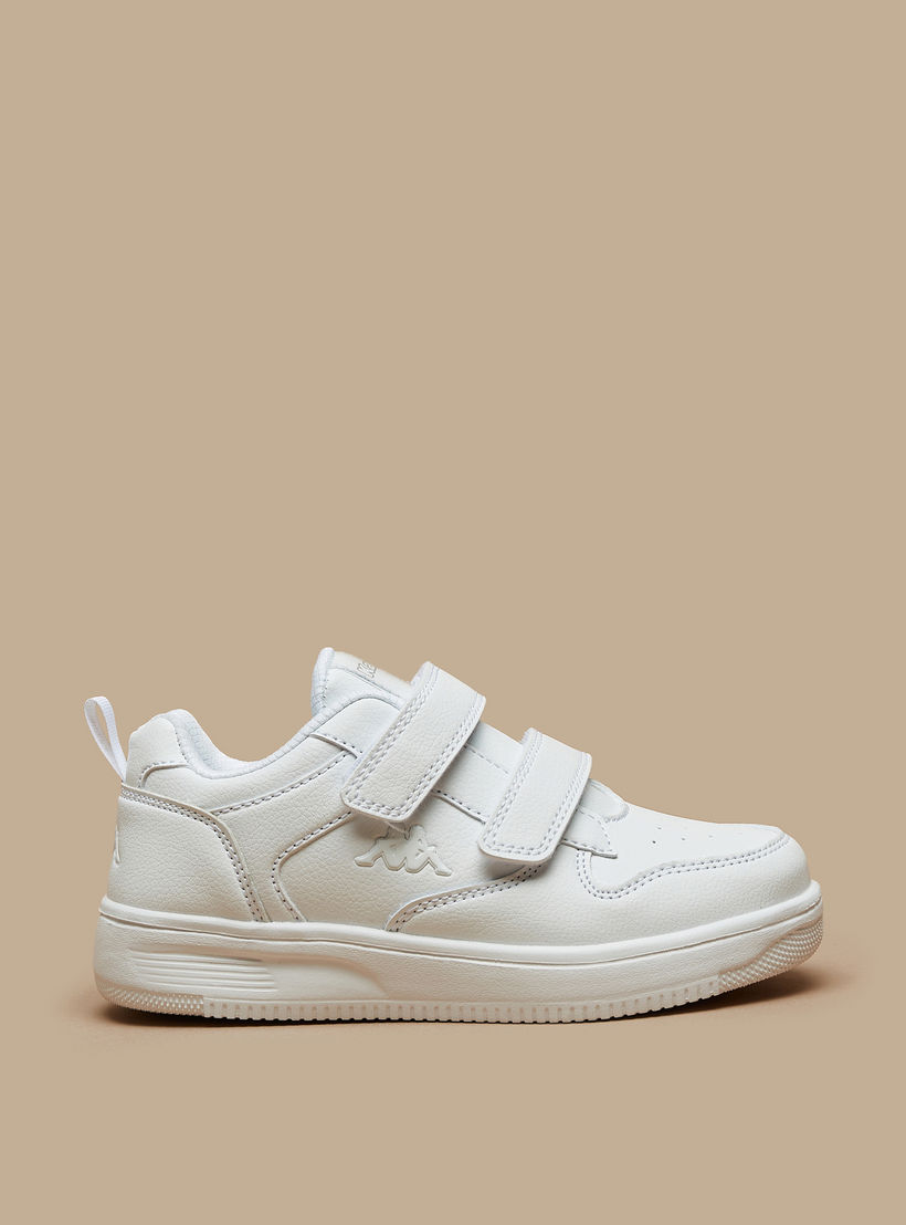 Kappa Kids Hook & Loop Ankle Sneakers Grippy Sole Shoes-boys-shoes-schoolshoes-image-3
