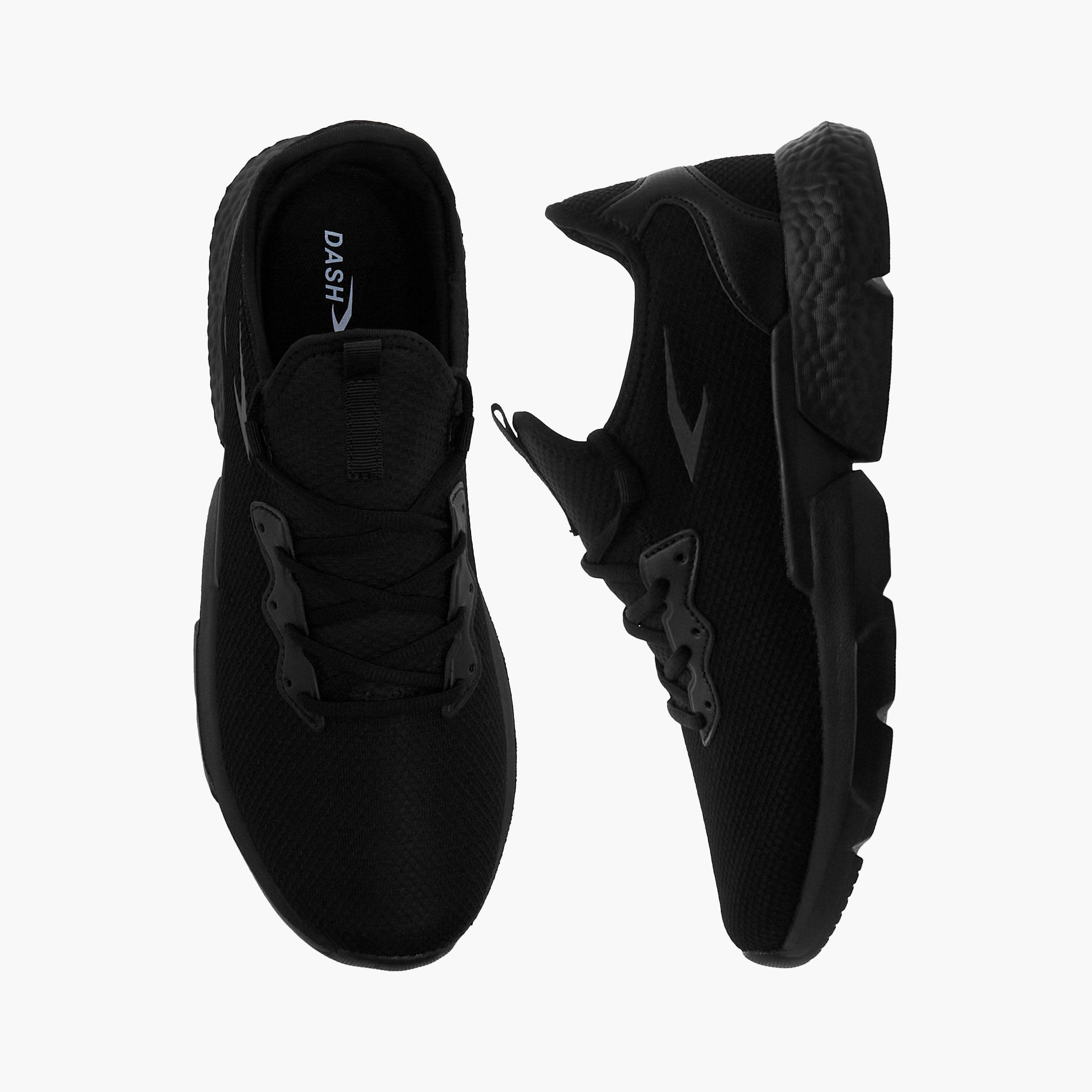 Dash Men Panelled Lace-Up Sports Shoes-men-shoes-sports-image-1