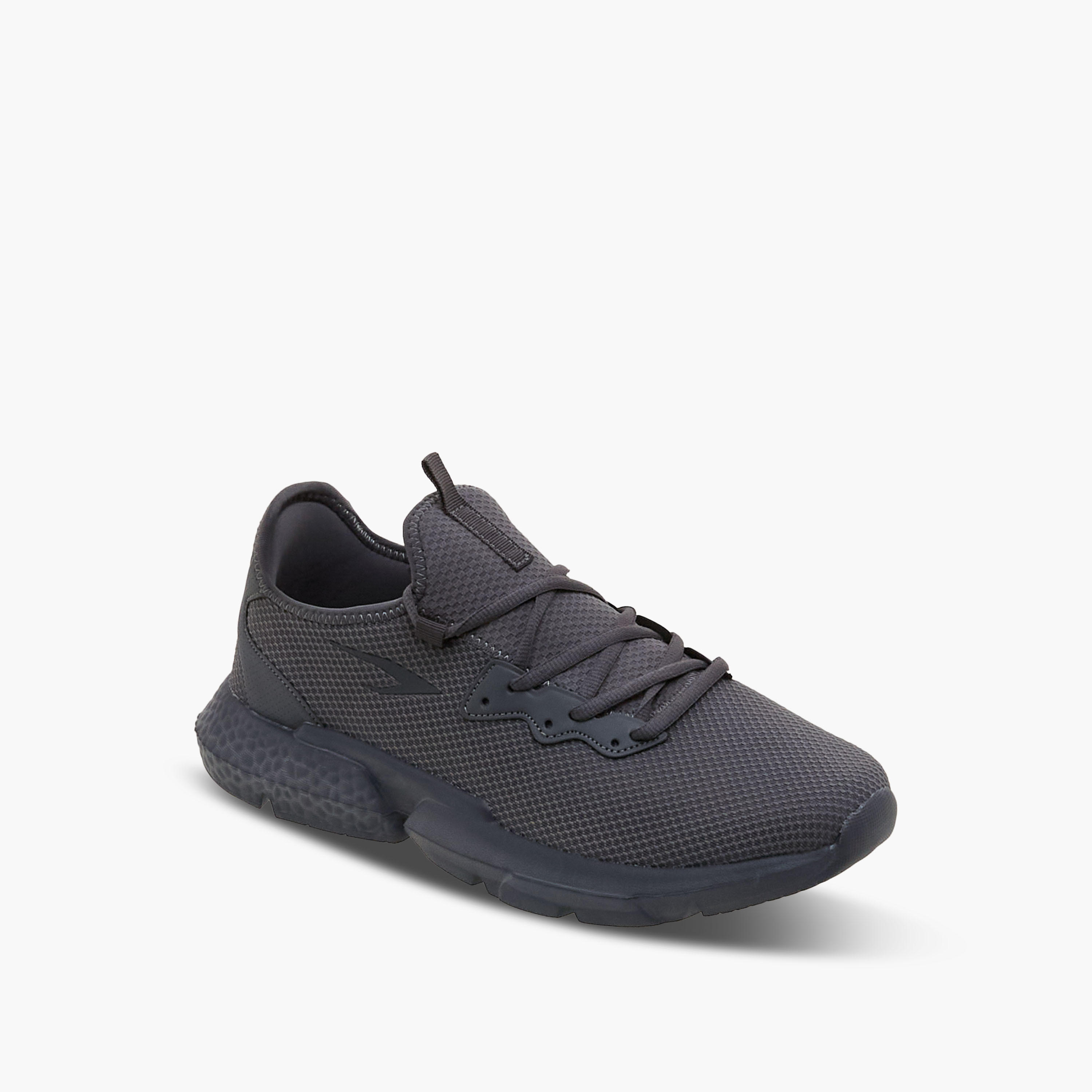 Dash Men Panelled Lace-Up Sports Shoes-men-shoes-sports-image-3