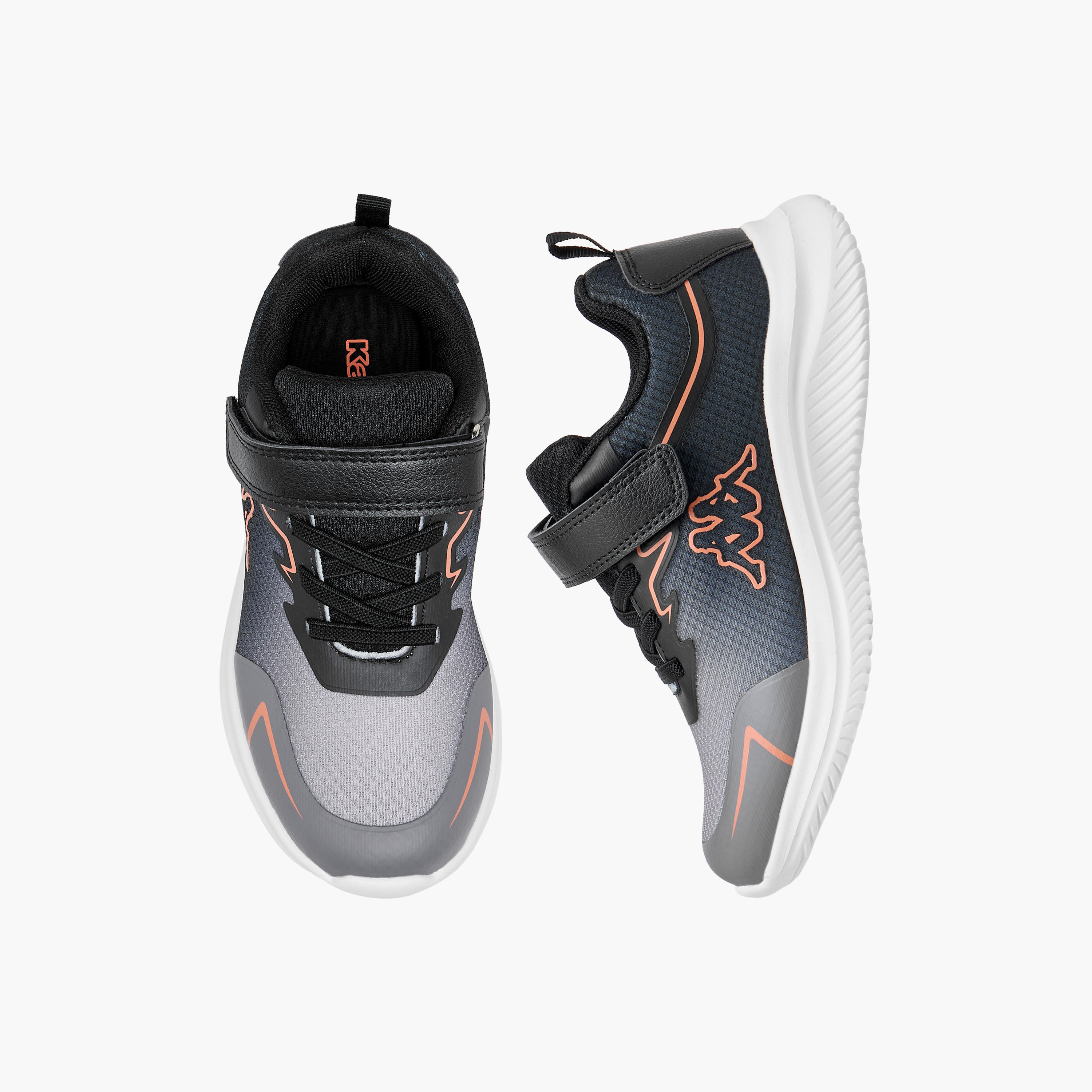 Kappa Boys Hook & Loop Sports Shoes-boys-shoes-sports-image-1