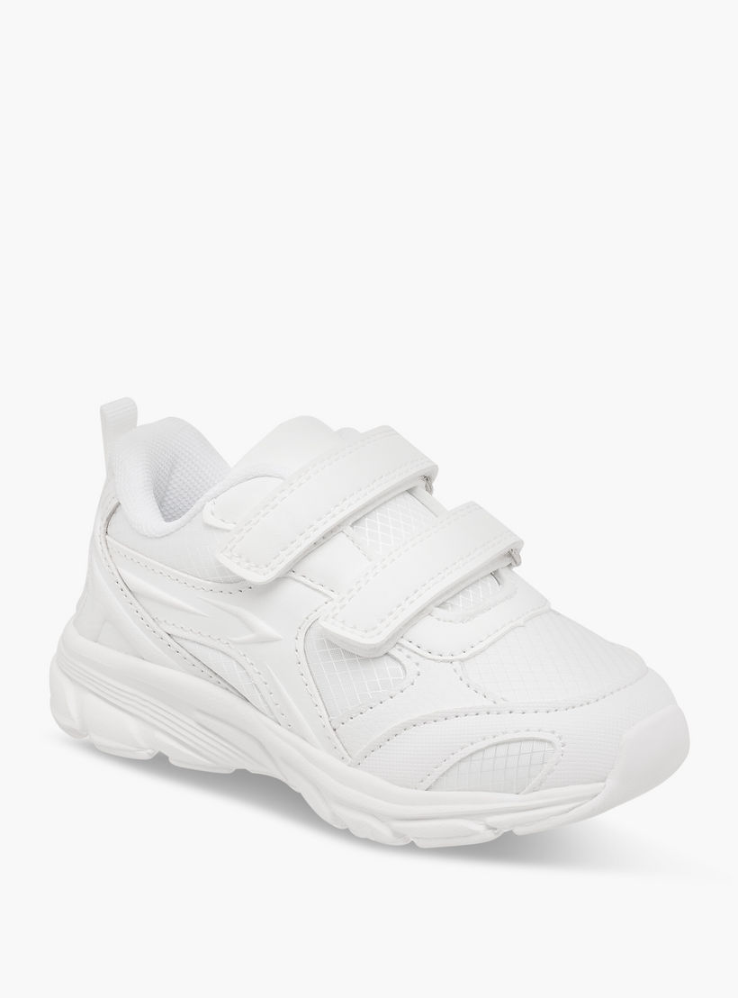 Dash Panelled School Shoes with Hook and Loop Closure-boys-shoes-schoolshoes-image-2