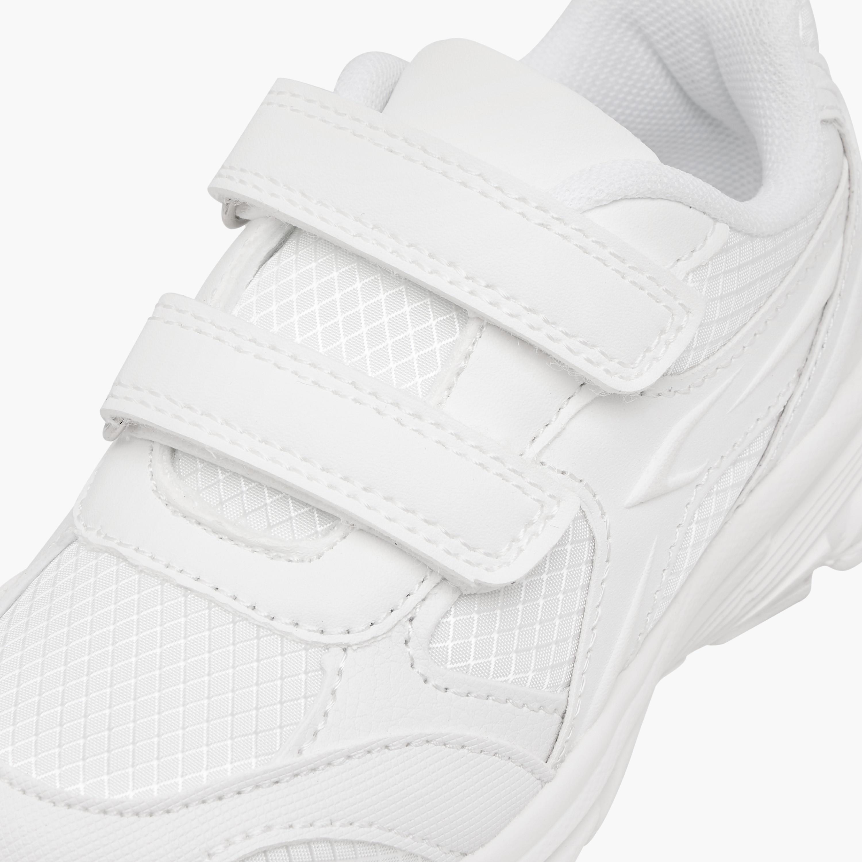 Dash Panelled School Shoes with Hook and Loop Closure-boys-shoes-schoolshoes-image-4