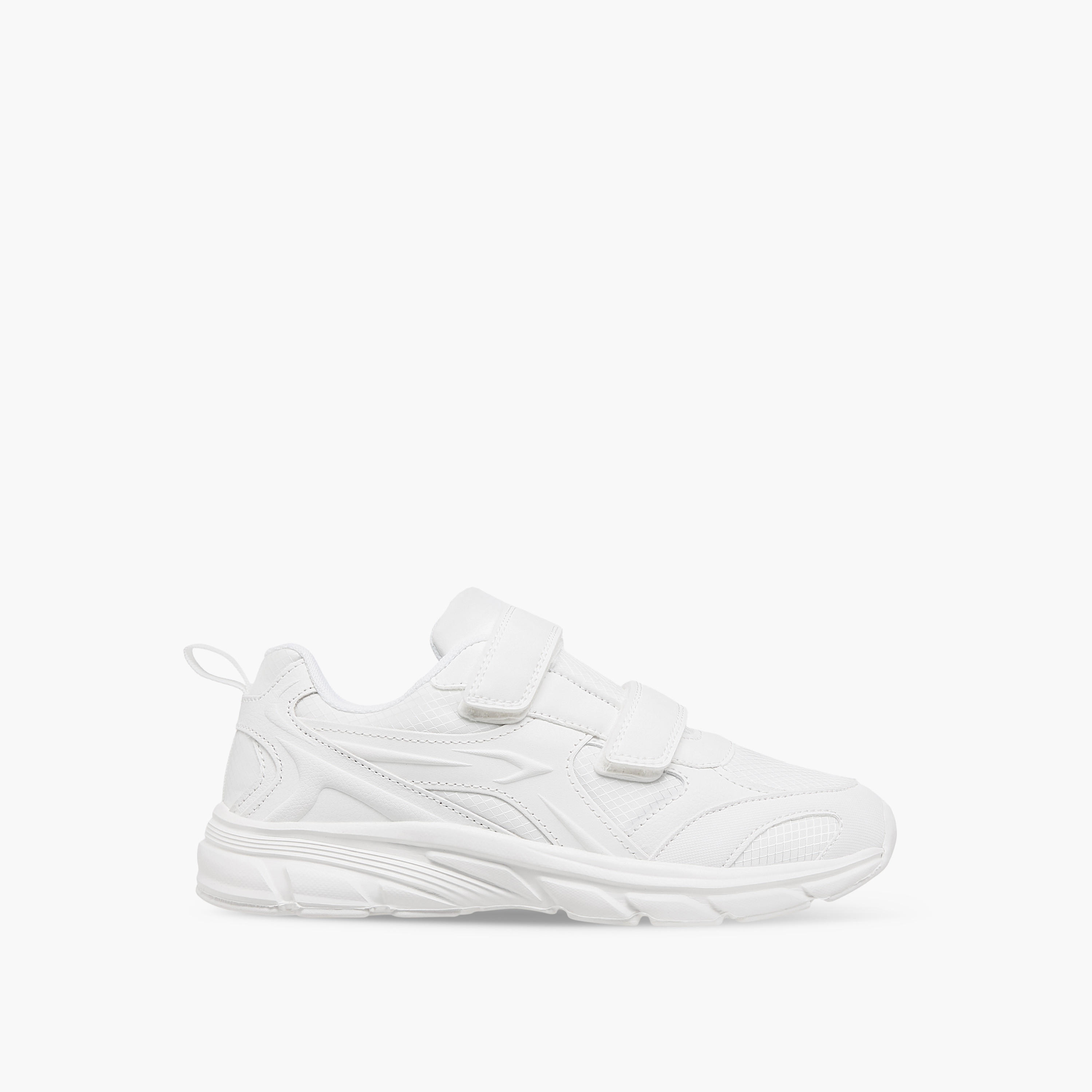 Dash Panelled School Shoes with Hook and Loop Closure-boys-shoes-schoolshoes-image-3