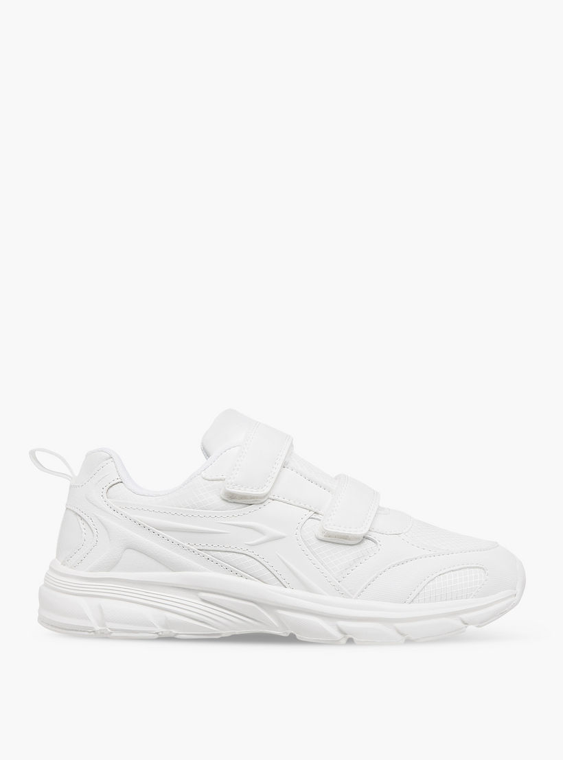 Dash Panelled School Shoes with Hook and Loop Closure-boys-shoes-schoolshoes-image-3