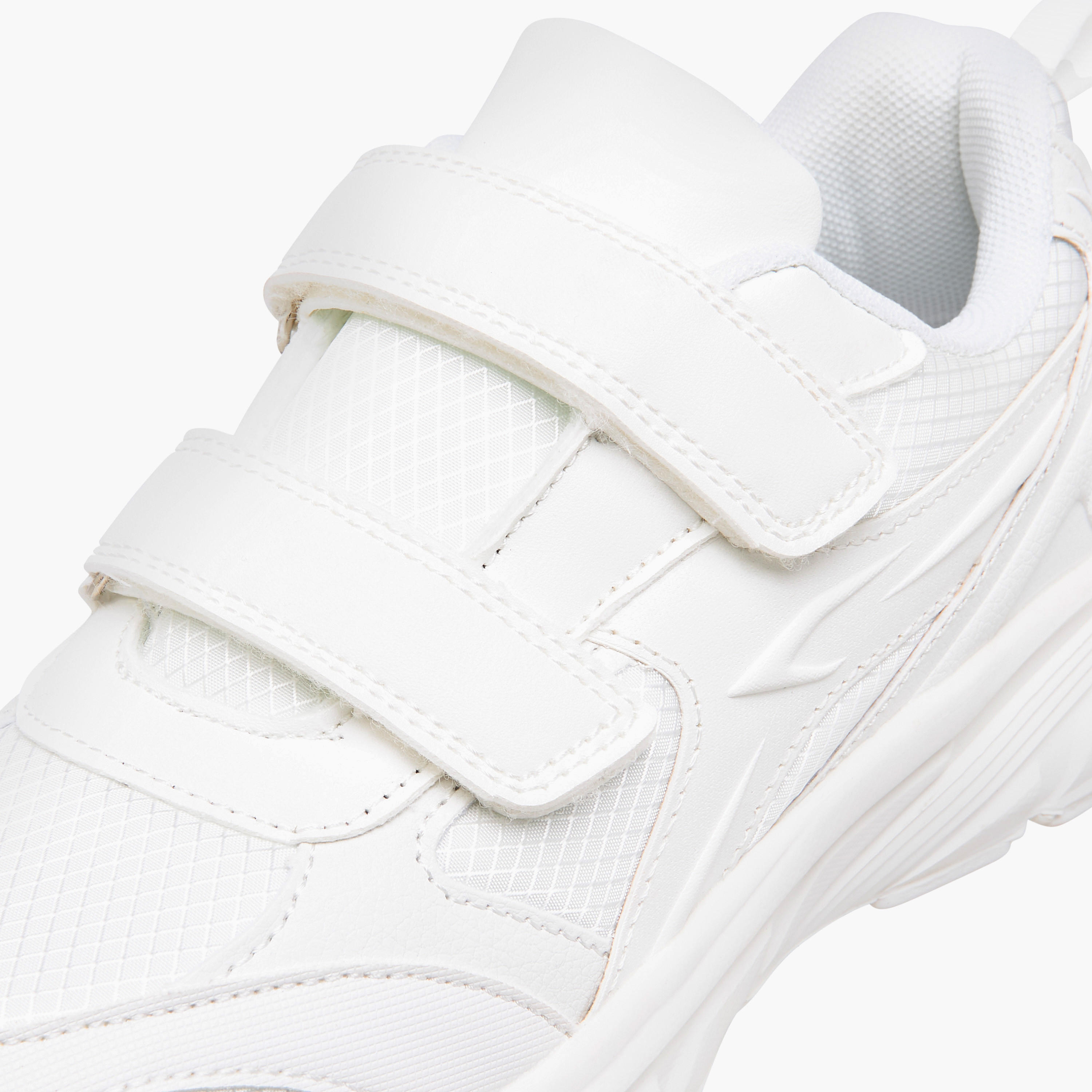 Dash Panelled School Shoes with Hook and Loop Closure-boys-shoes-schoolshoes-image-4