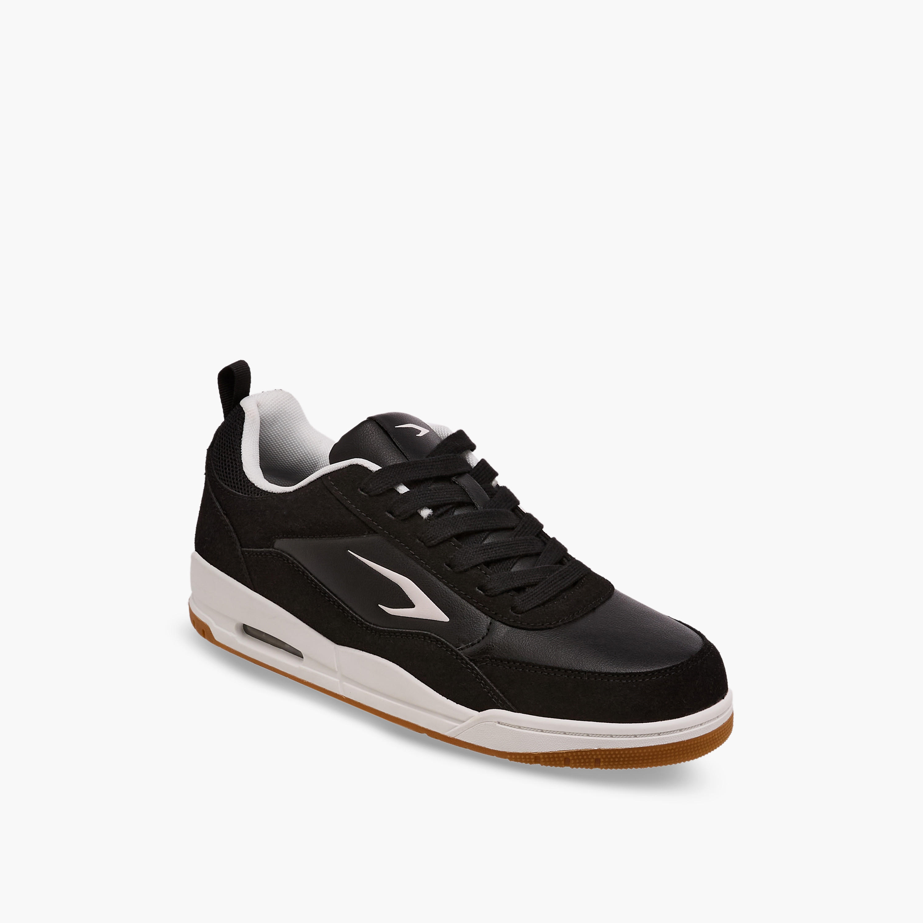Dash Men Suede Lace-Up Ankle Sneakers-men-shoes-sneakers-image-2