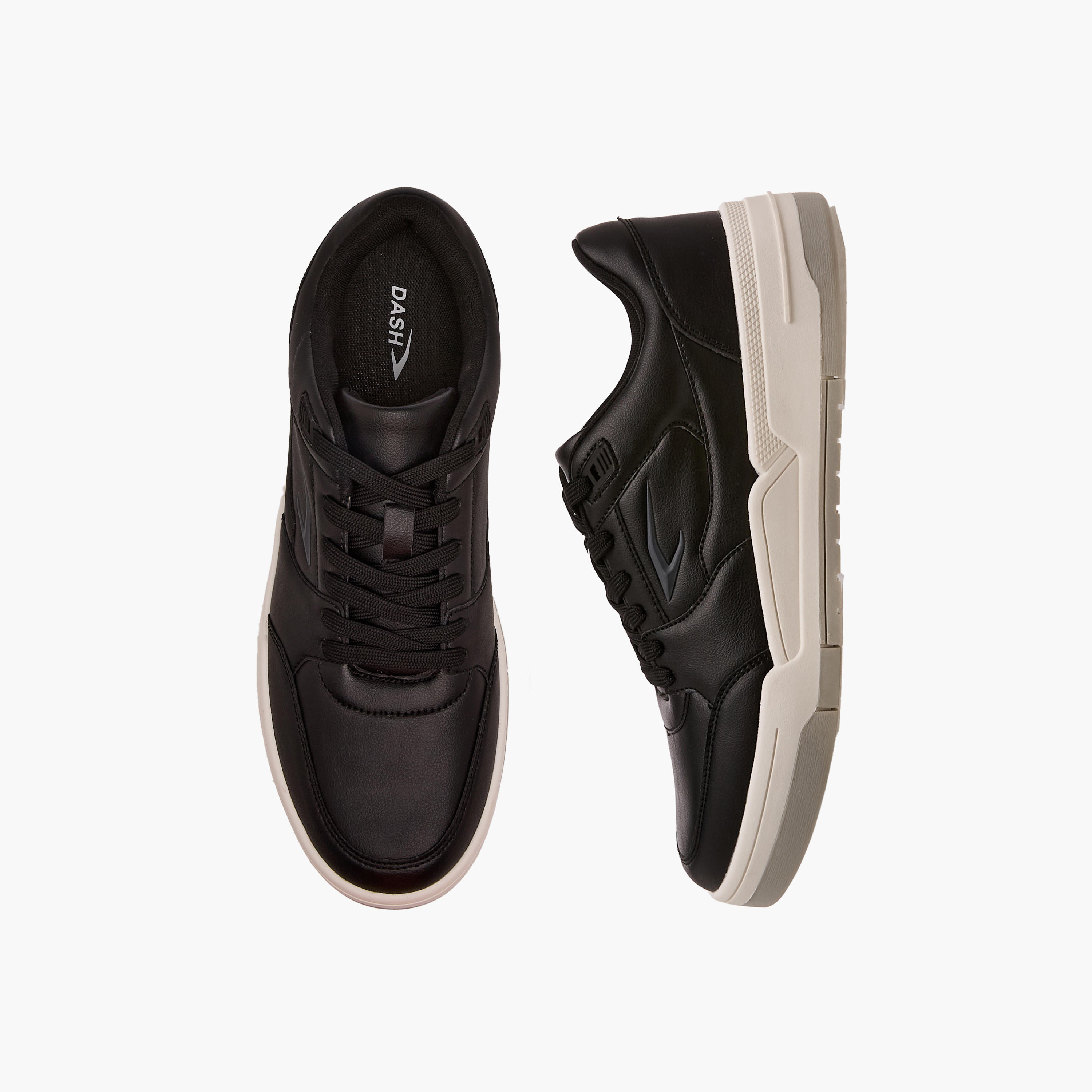 Dash Men Lace-Up Ankle Sneakers-men-shoes-sneakers-image-1