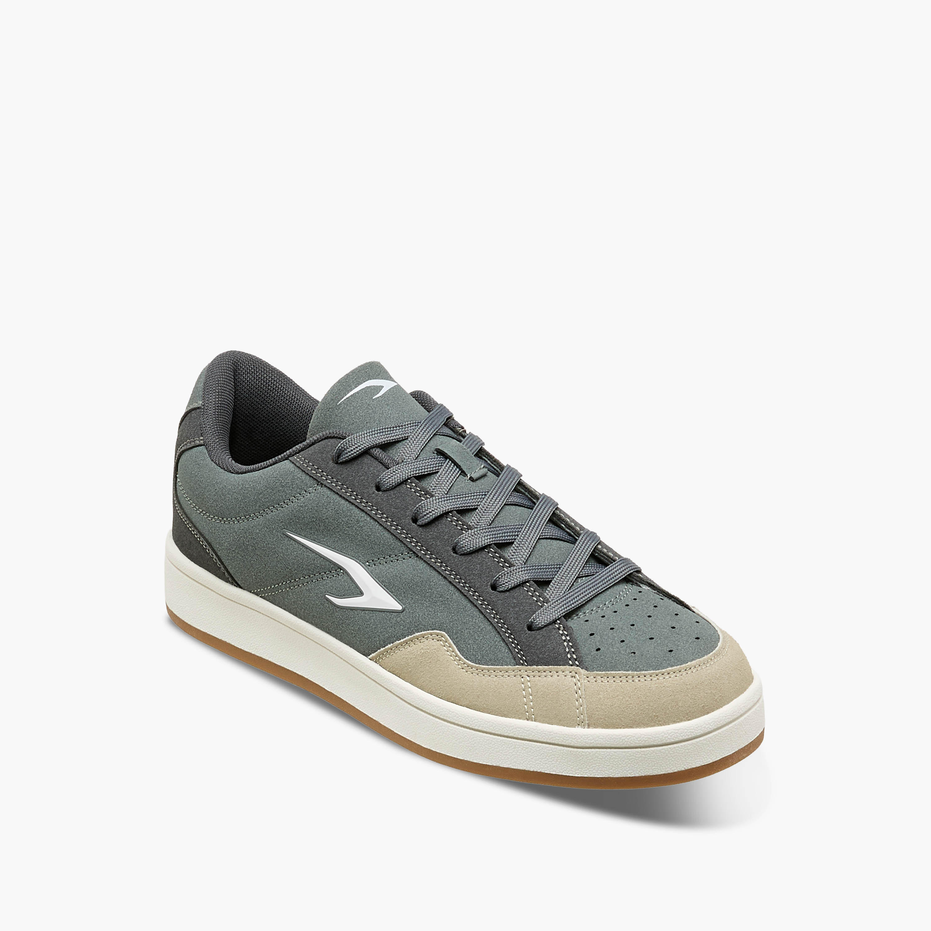 Dash Men Perforated Ankle Sneakers-men-shoes-sneakers-image-2