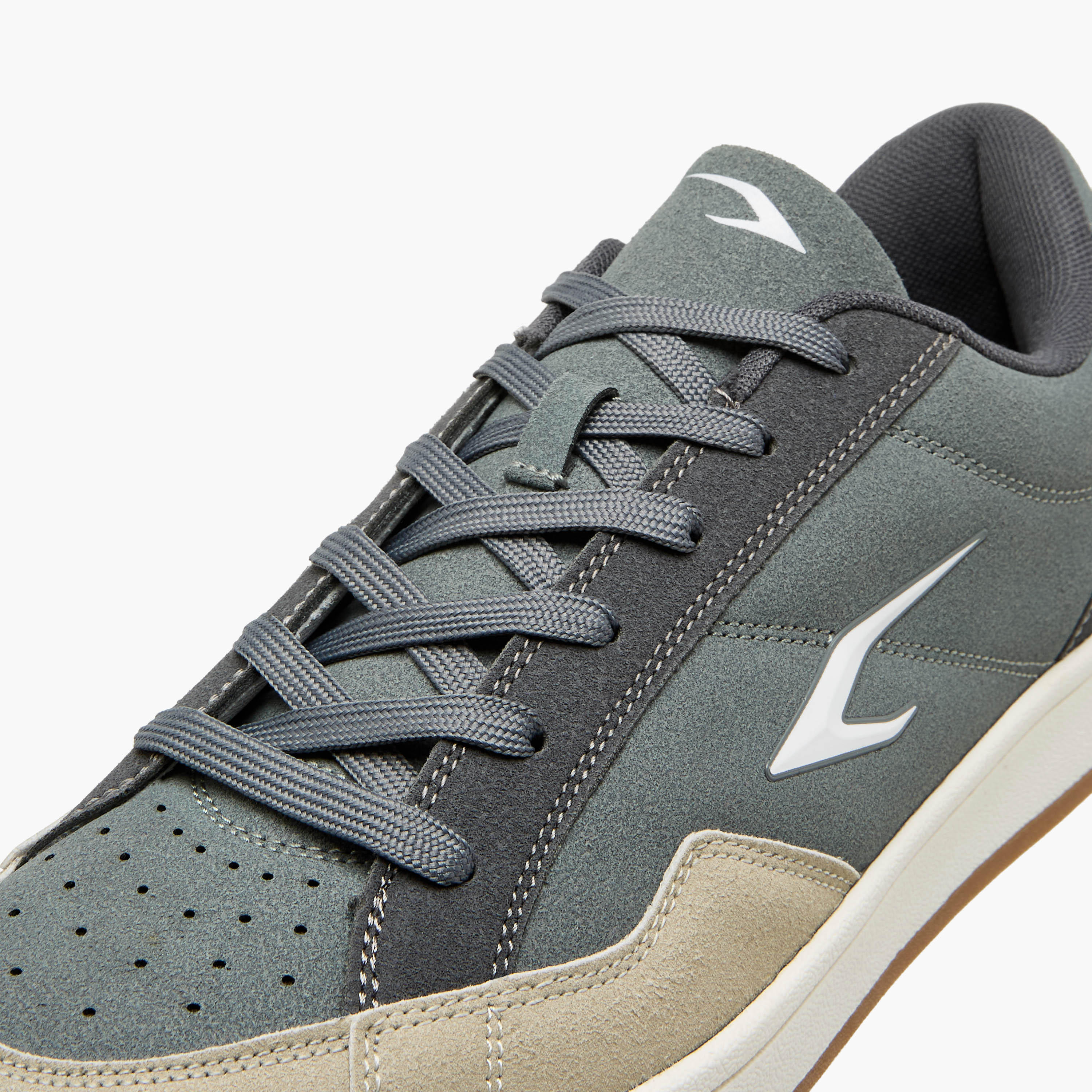 Dash Men Perforated Ankle Sneakers-men-shoes-sneakers-image-4