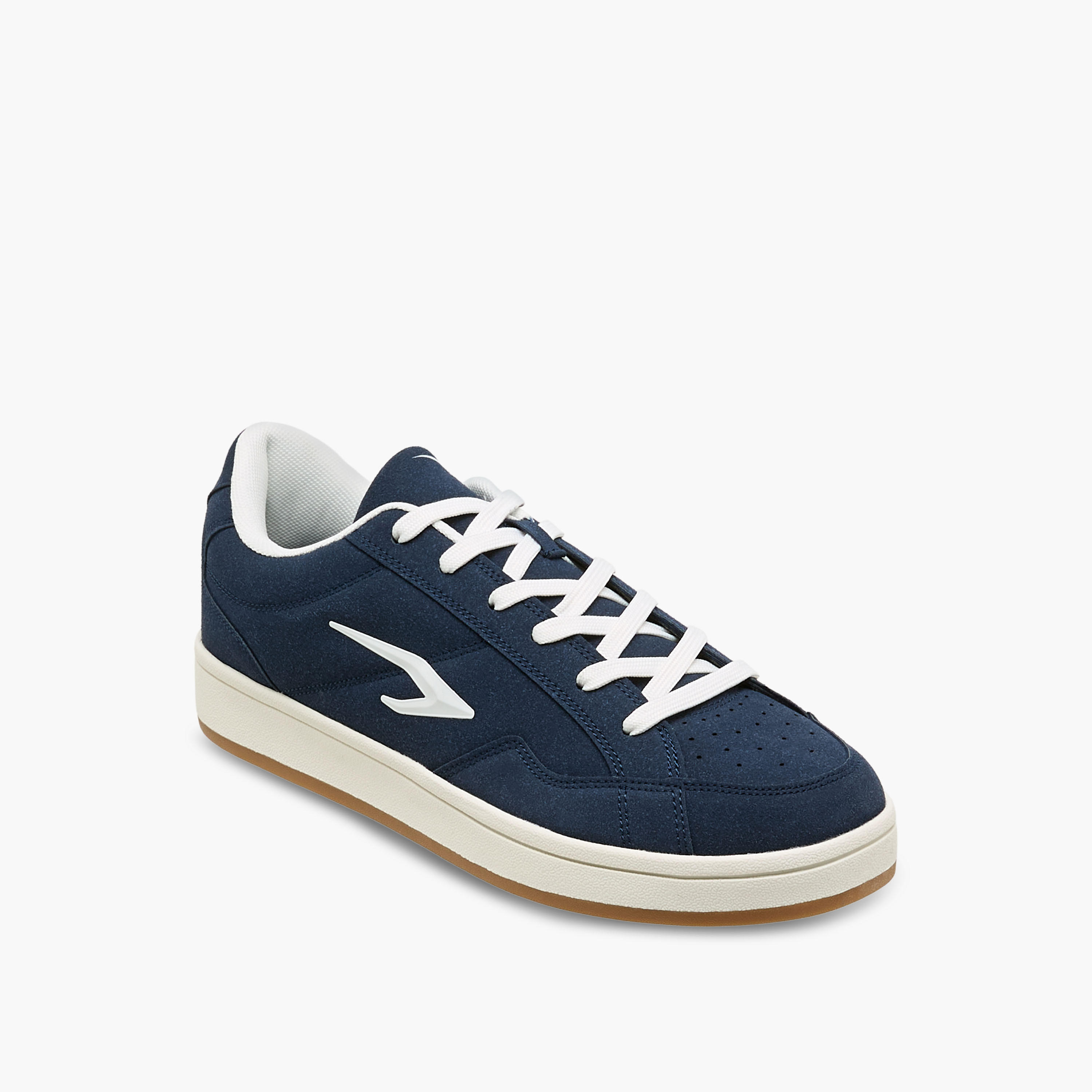 Dash Men Perforated Ankle Sneakers-men-shoes-sneakers-image-2