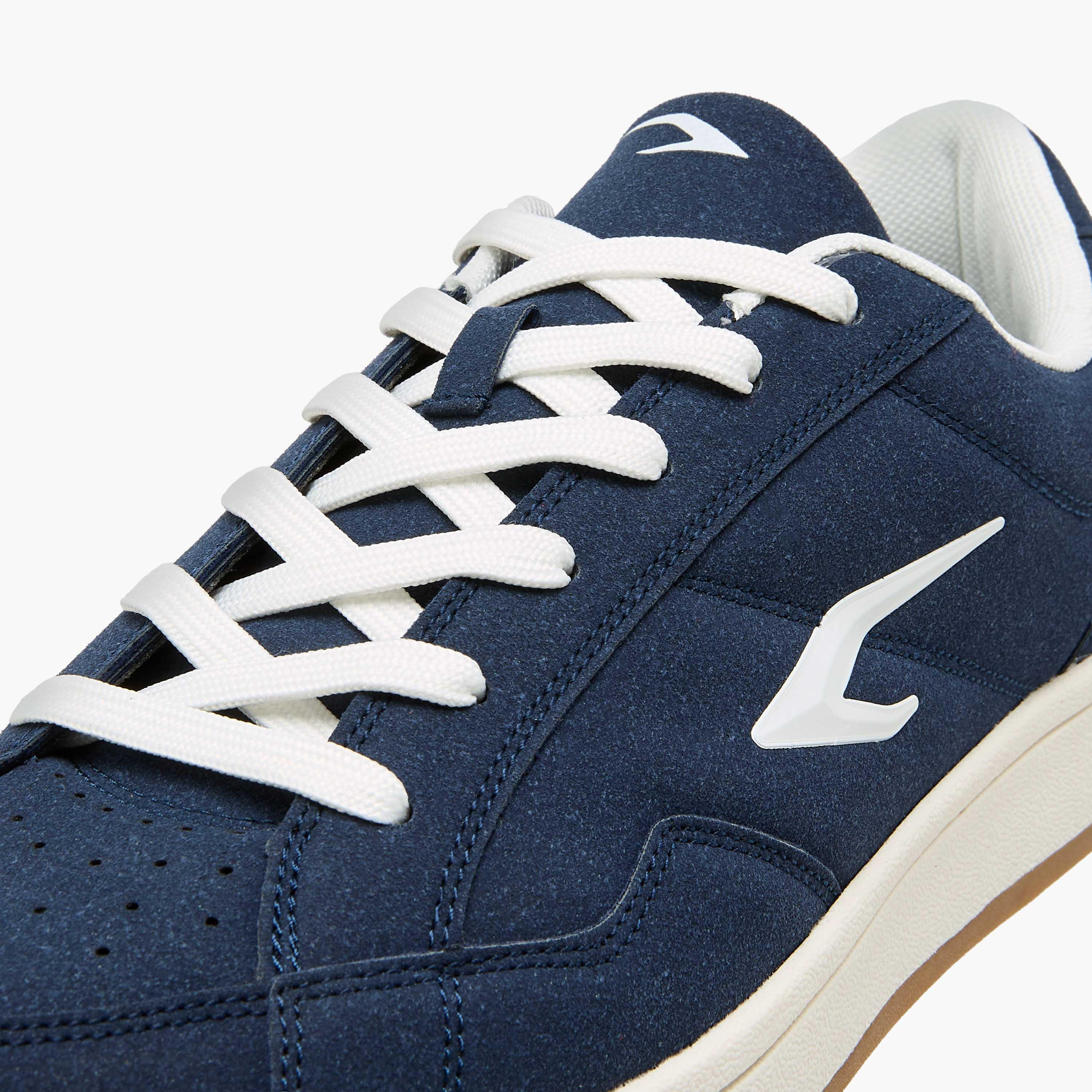 Dash Men Perforated Ankle Sneakers-men-shoes-sneakers-image-4