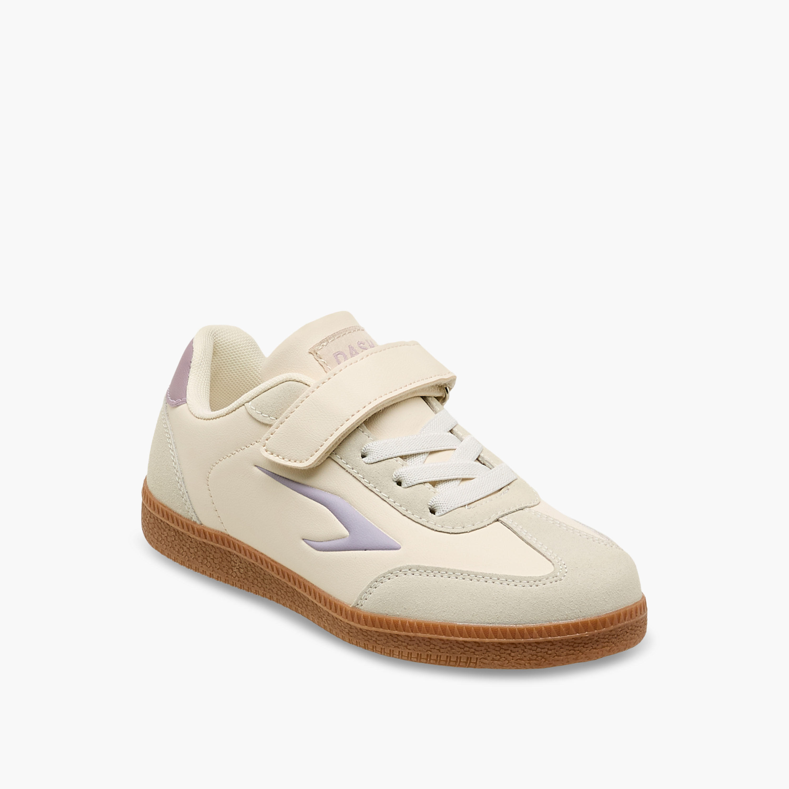 Dash Girls Hook & Loop Sports Shoes-girls-shoes-sports-image-2