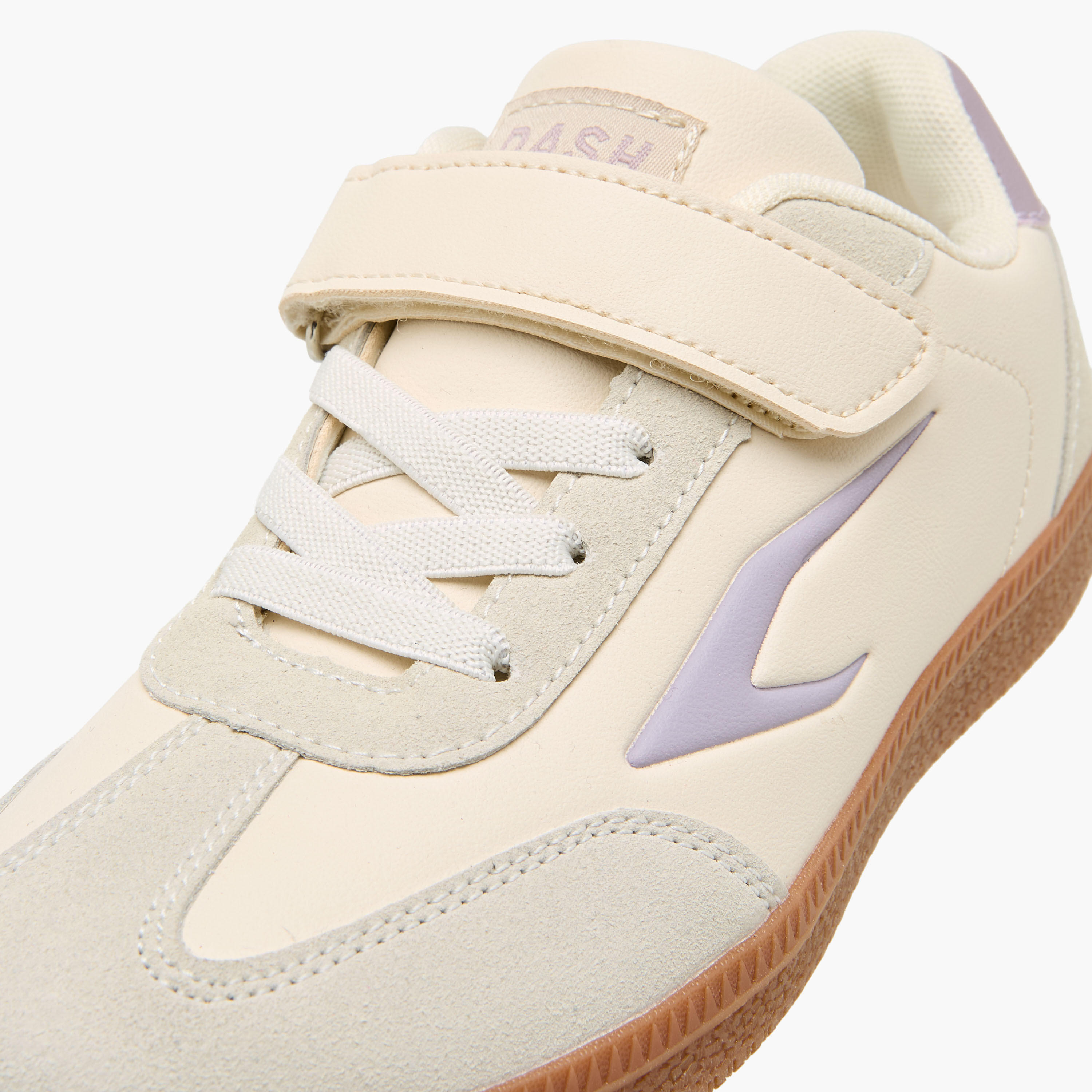 Dash Girls Hook & Loop Sports Shoes-girls-shoes-sports-image-4