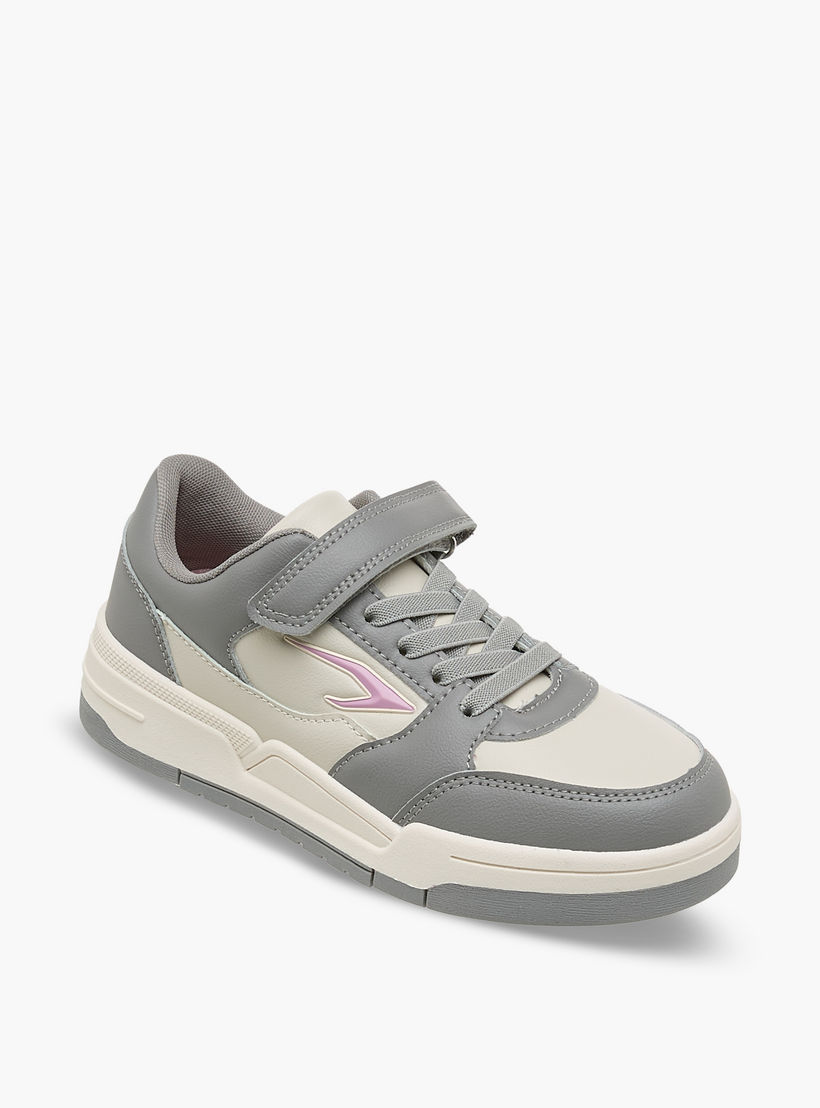 حذاء سنيكرز بطول الكاحل وشريط إغلاق لاصق للبنات من داش-girls-shoes-sneakers-image-2