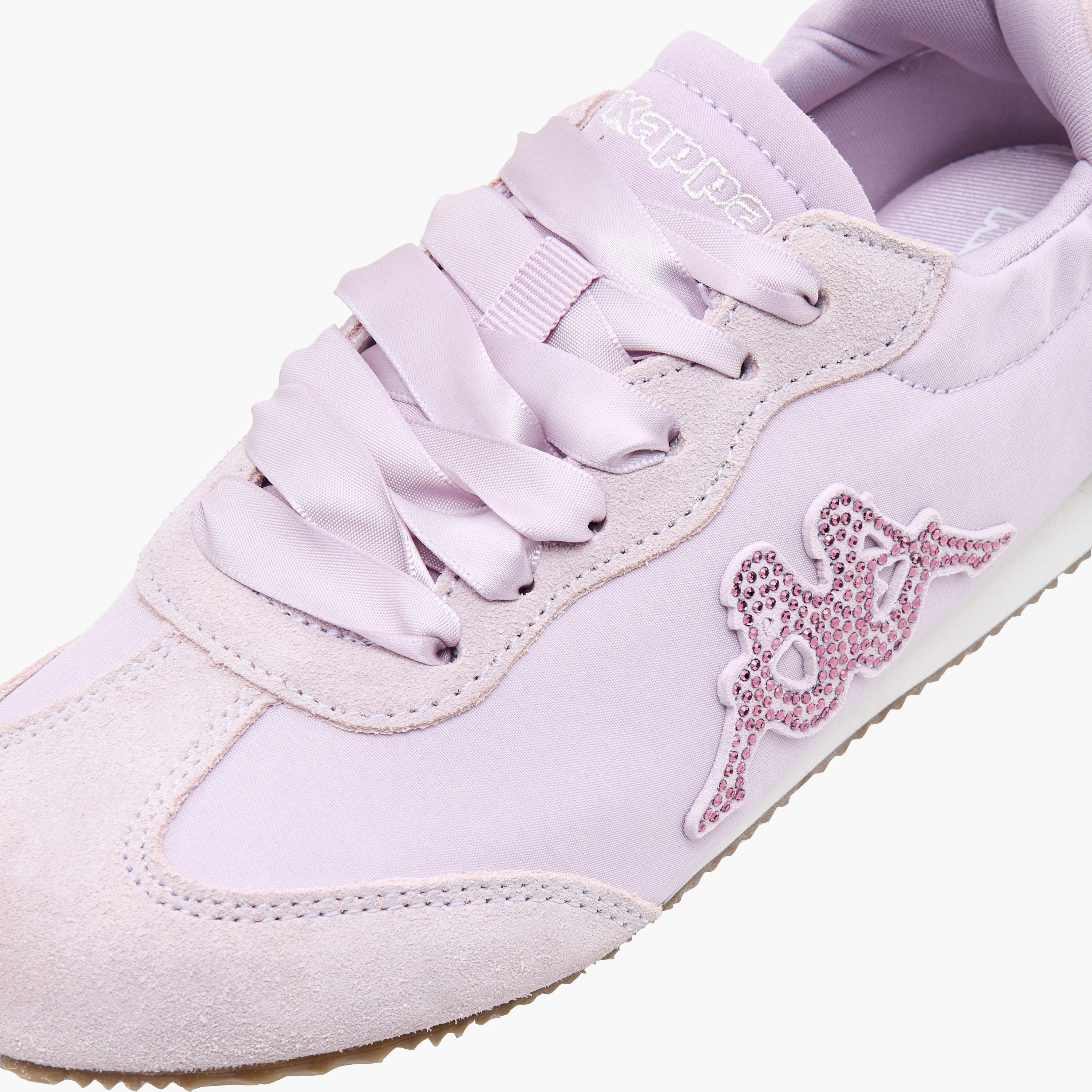 Kappa Girls Lace-Up Ankle Sneakers-girls-shoes-sneakers-image-4