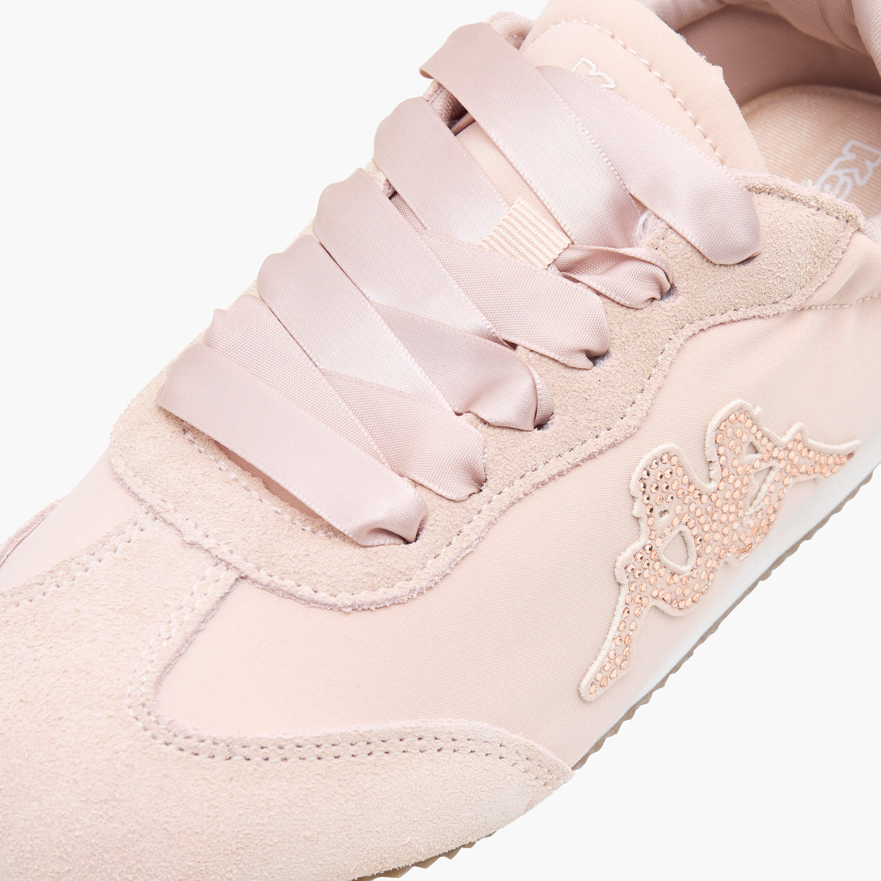 Kappa Girls Lace-Up Ankle Sneakers-girls-shoes-sneakers-image-4