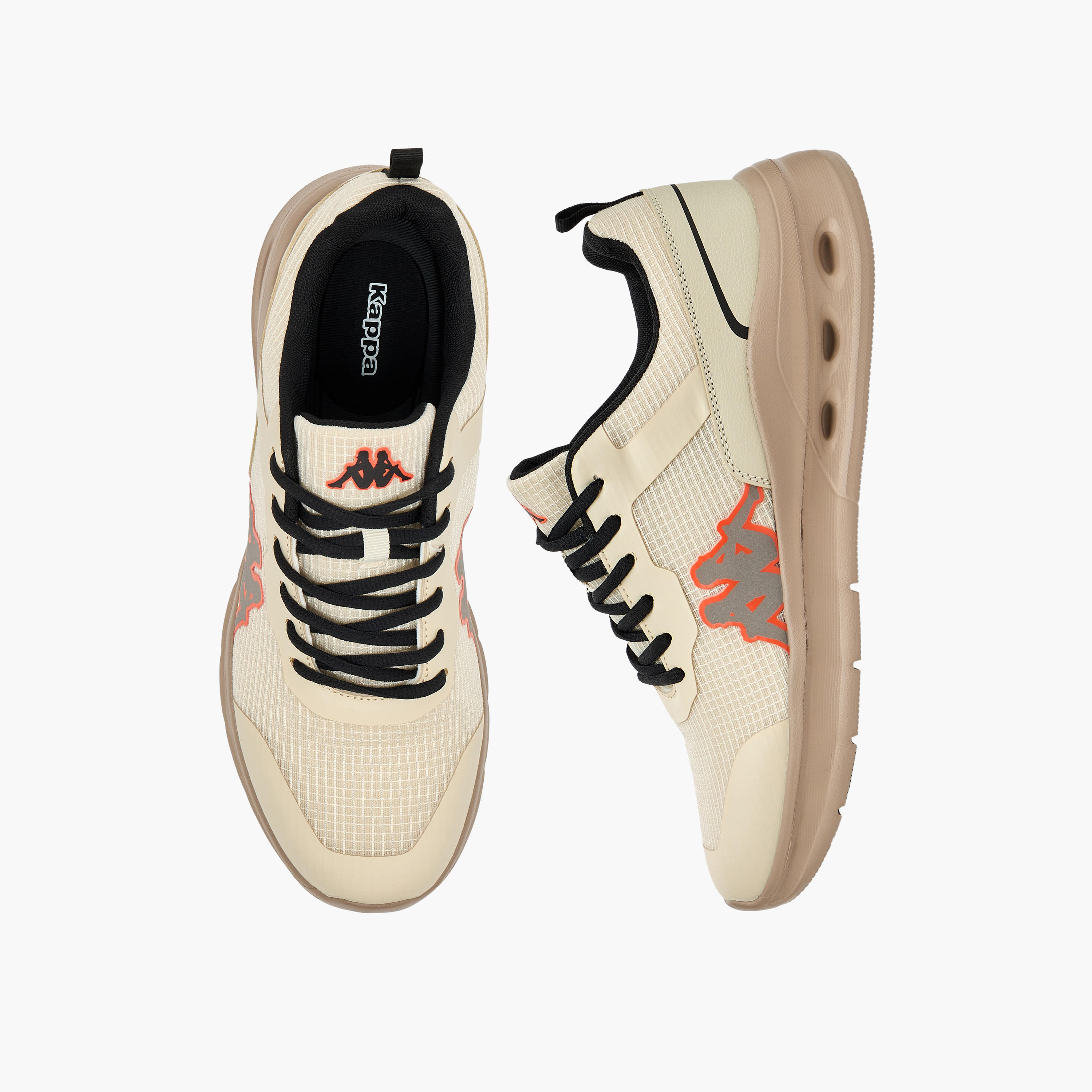 Kappa Men Logo Lace-Up Sports Shoes-sports-men-shoes-image-1