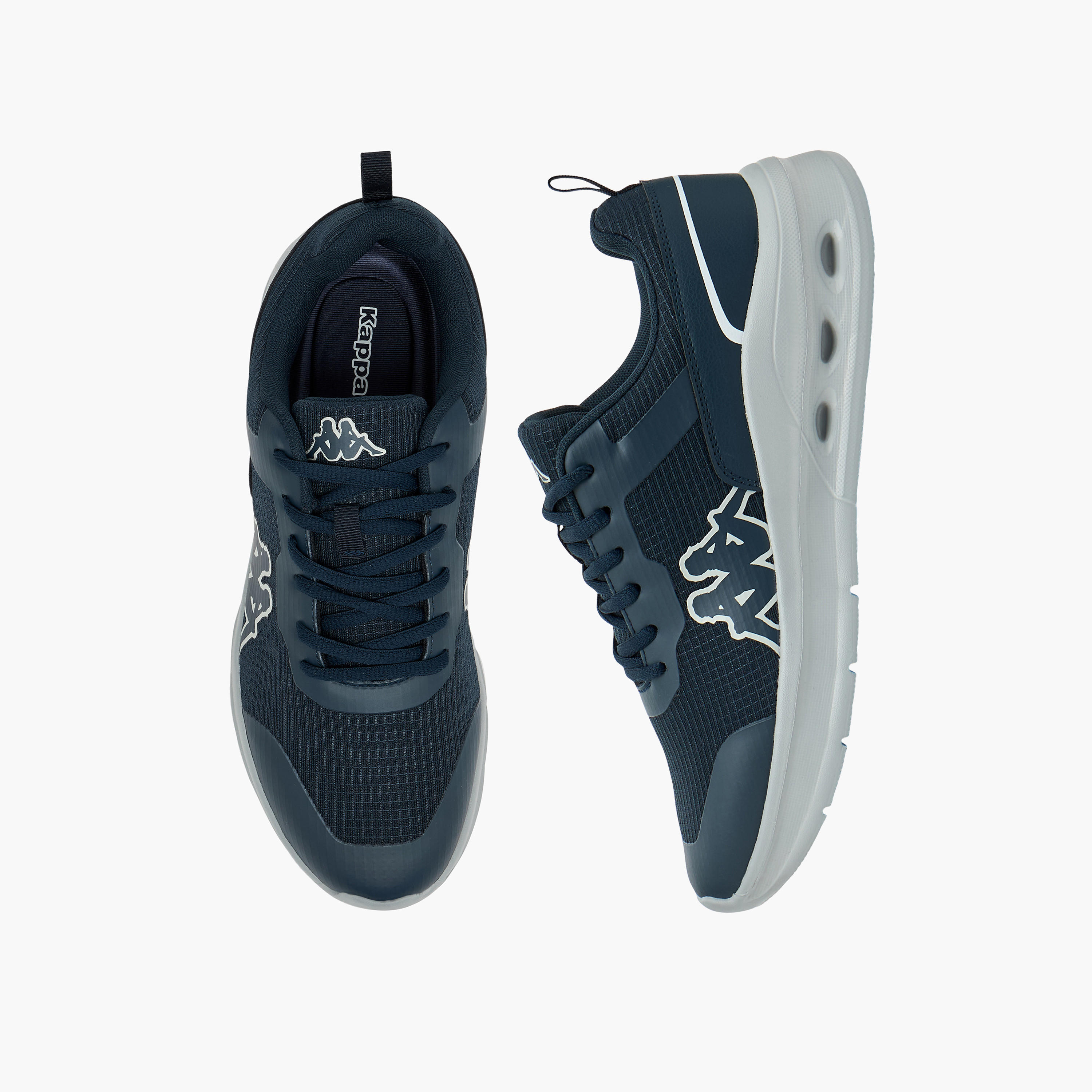 Kappa Men Logo Lace-Up Sports Shoes-sports-men-shoes-image-1