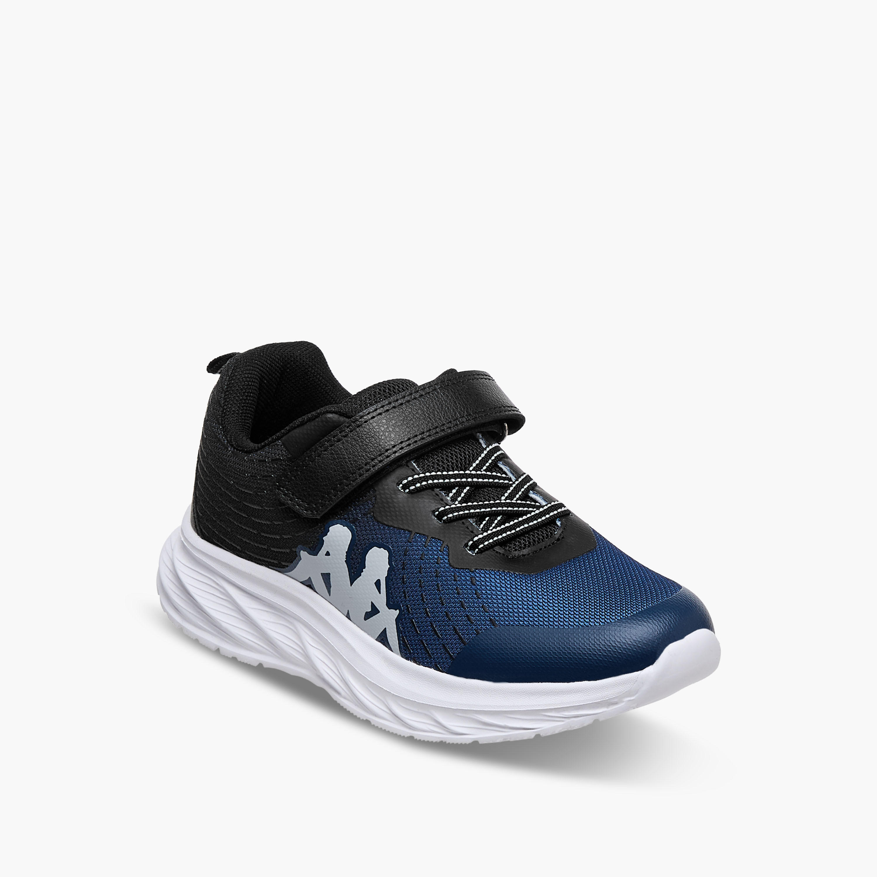 حذاء رياضي بشريط إغلاق لاصق وطبعات الشعار للجنسين من كابا-girls-shoes-sneakers-image-2