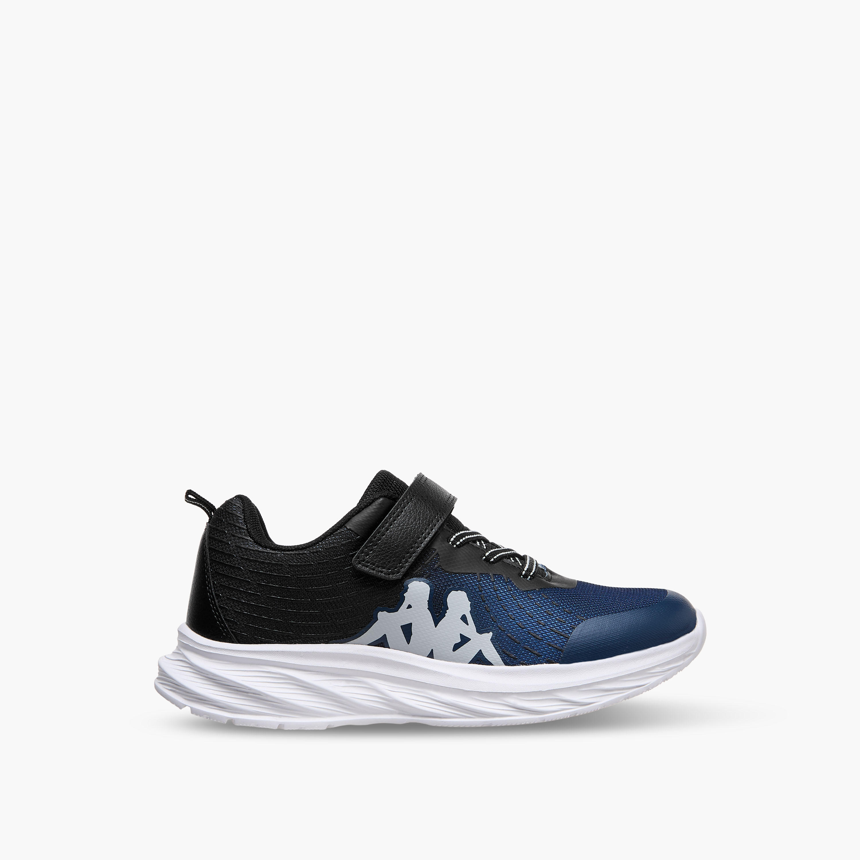 حذاء رياضي بشريط إغلاق لاصق وطبعات الشعار للجنسين من كابا-girls-shoes-sneakers-image-3