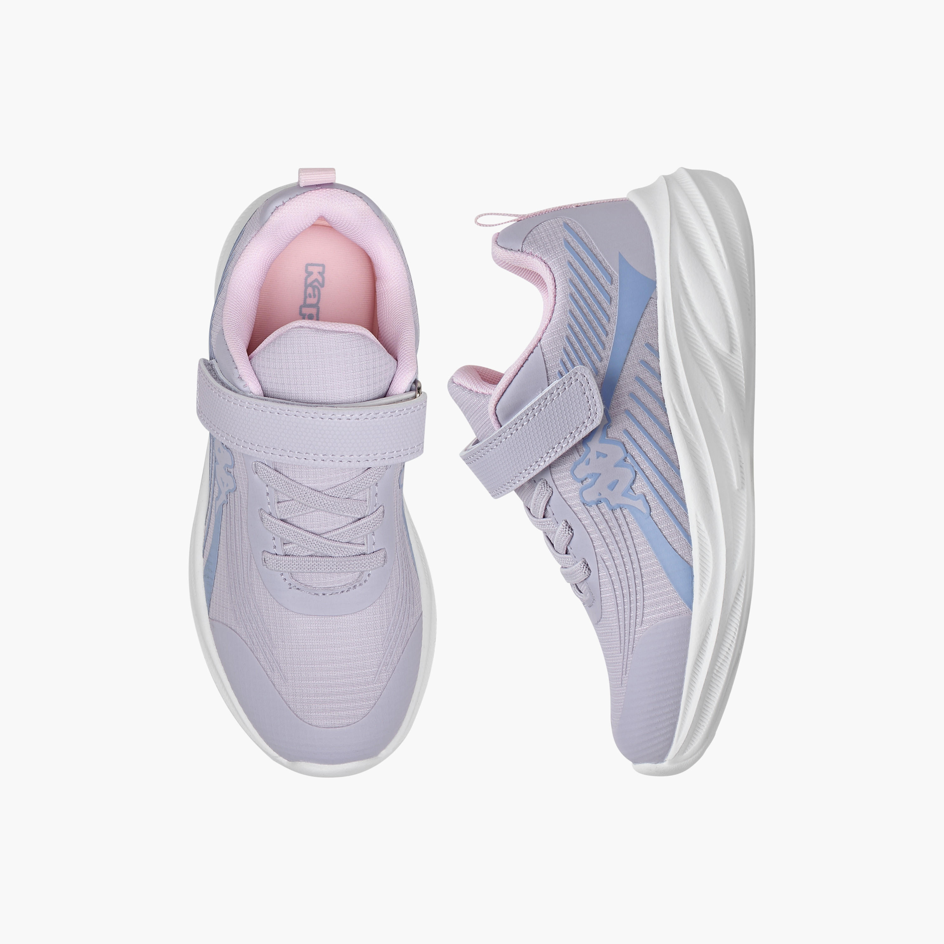 Kappa Girls Hook & Loop Sports Shoes-girls-shoes-sports-image-1