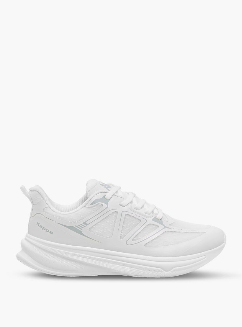 Kappa Women Mesh Panel Detail Lace-Up Sports Shoes-women-shoes-sports-image-3