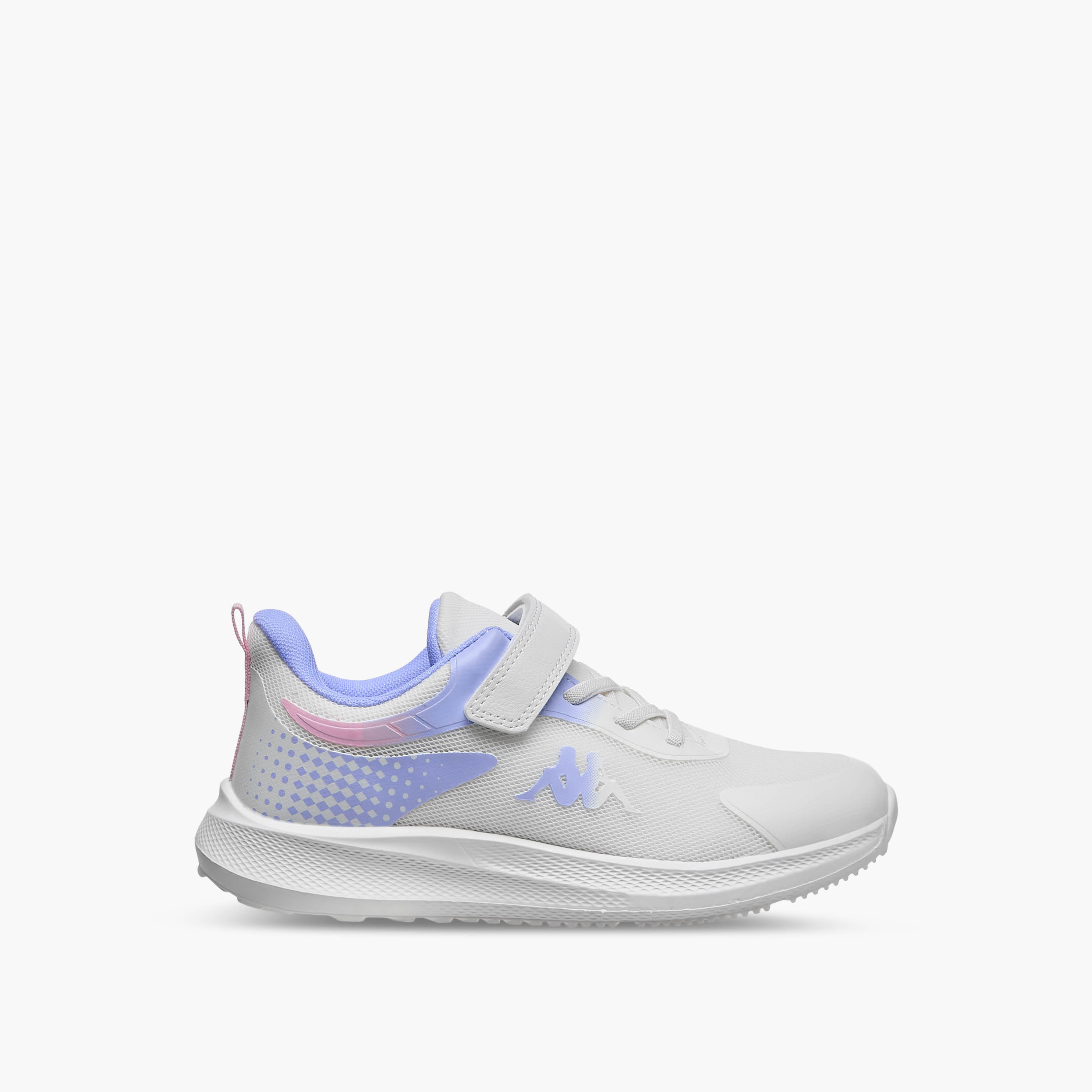 حذاء رياضي بشريط إغلاق لاصق وطبعات الشعار للبنات من كابا-girls-shoes-sneakers-image-3