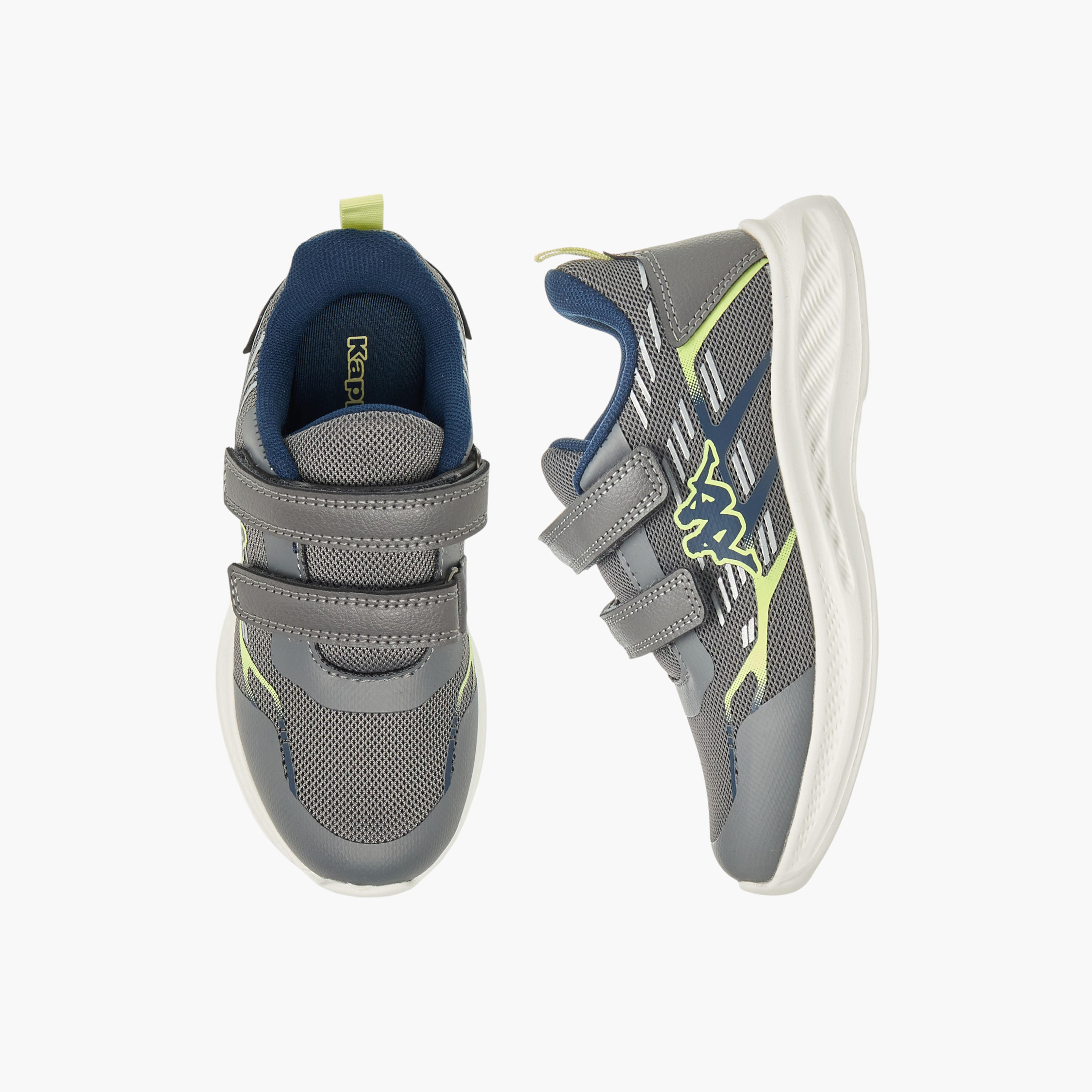 Kappa Boys Printed Hook & Loop Sports Shoes-boys-shoes-sneakers-image-1
