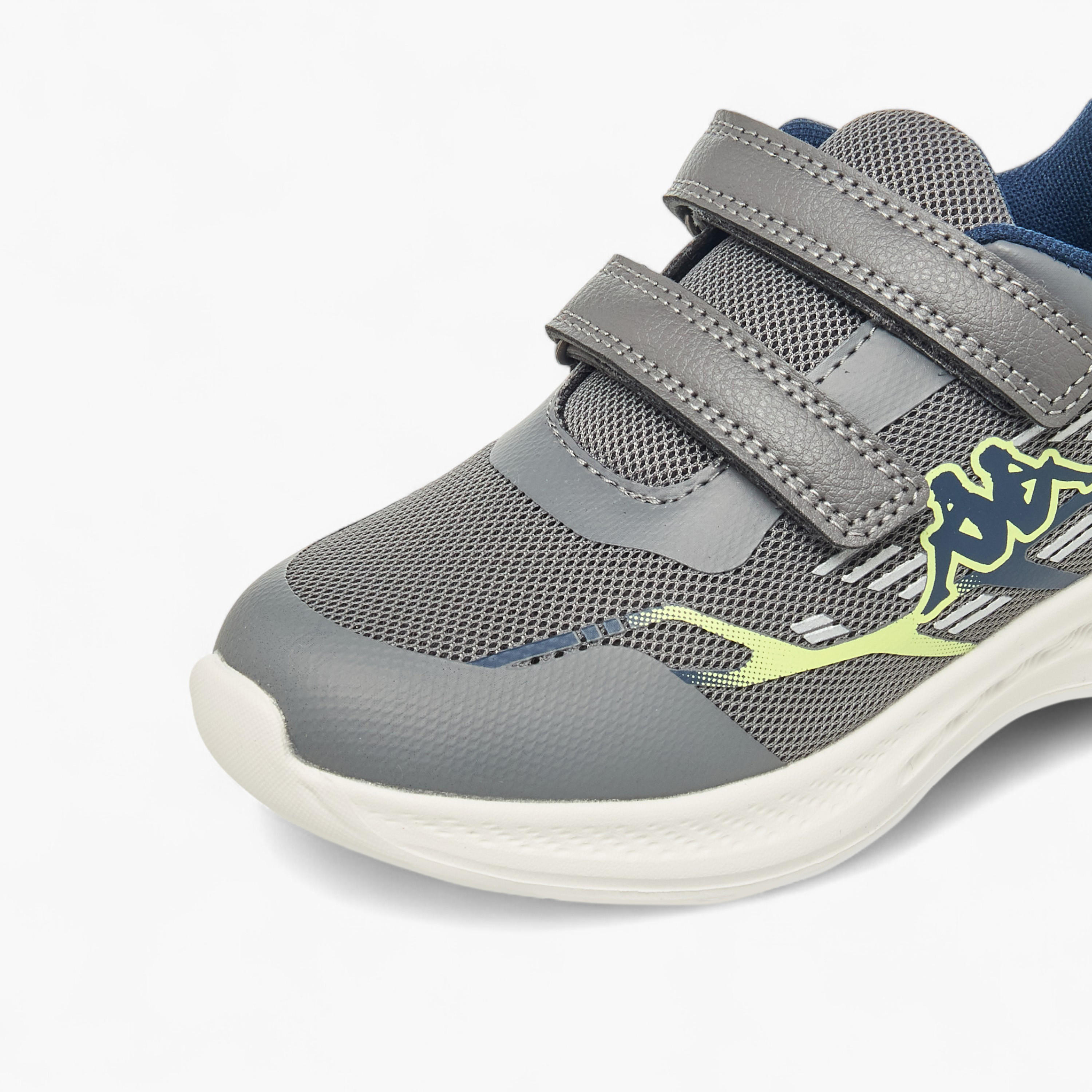 Kappa Boys Printed Hook & Loop Sports Shoes-boys-shoes-sneakers-image-4