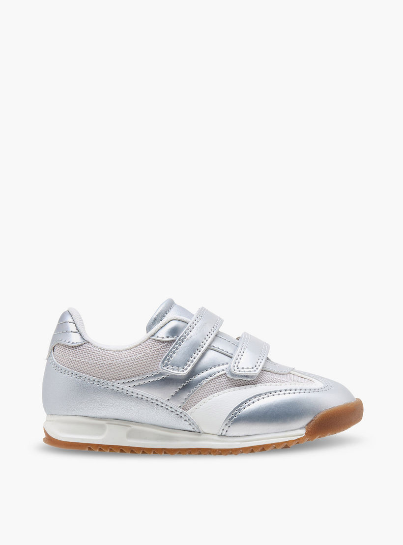حذاء سنيكرز بشريط إغلاق لاصق للبنات من جونيورز-girls-shoes-sneakers-image-3