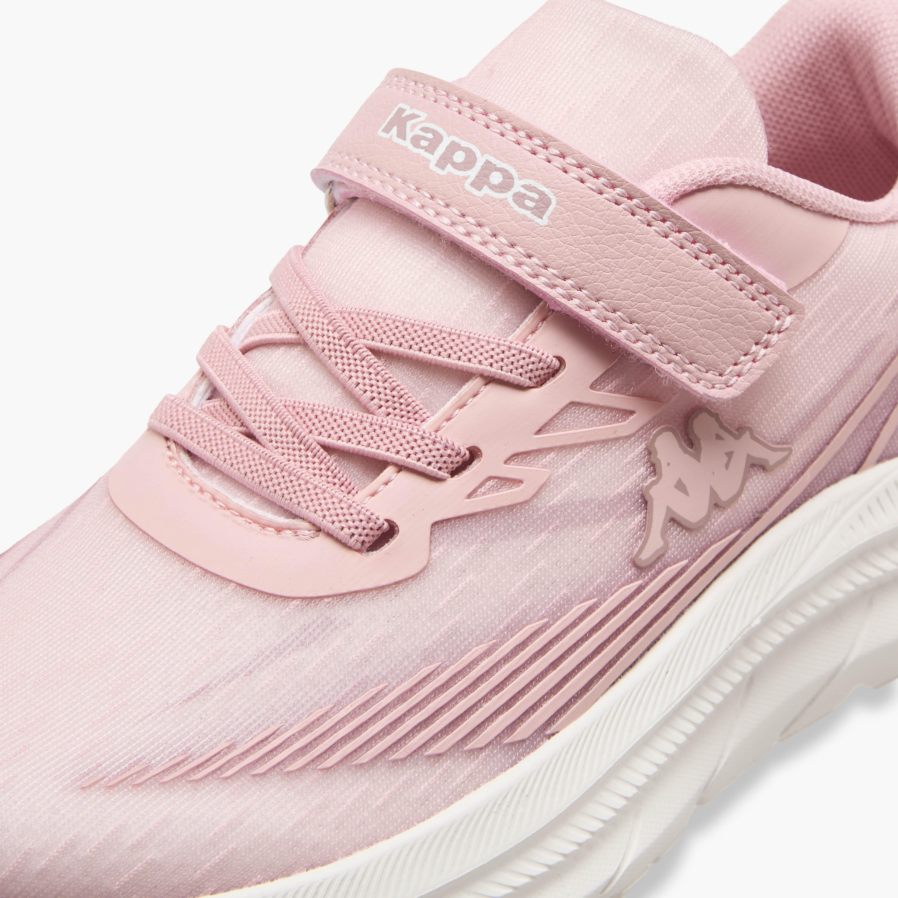 Kappa Girls Hook & Loop Sports Shoes-girls-shoes-sneakers-image-4