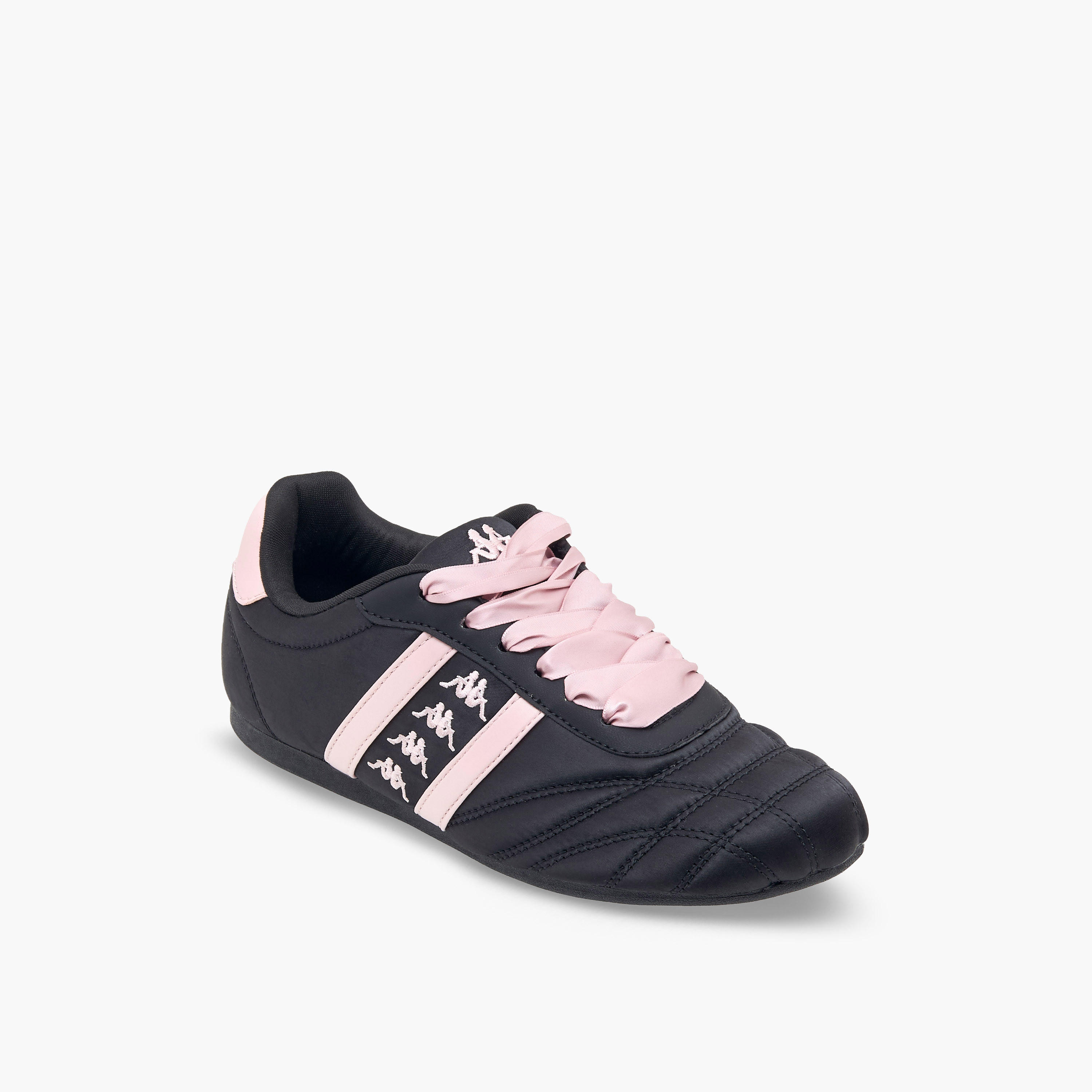 Kappa Girls Lace-Up Ankle Sneakers-girls-shoes-sneakers-image-2