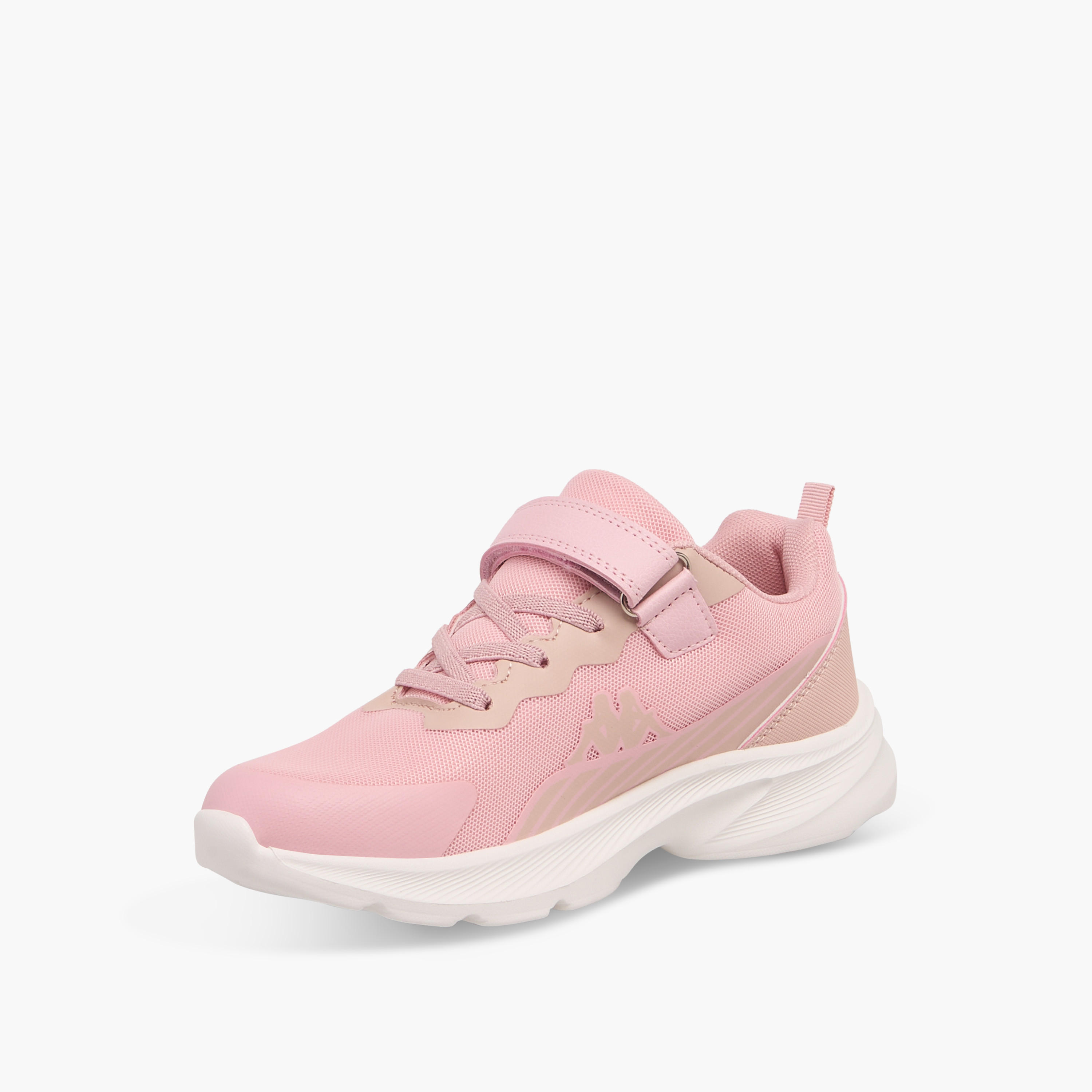 Kappa Girls Hook & Loop Sports Shoes-girls-shoes-sneakers-image-4