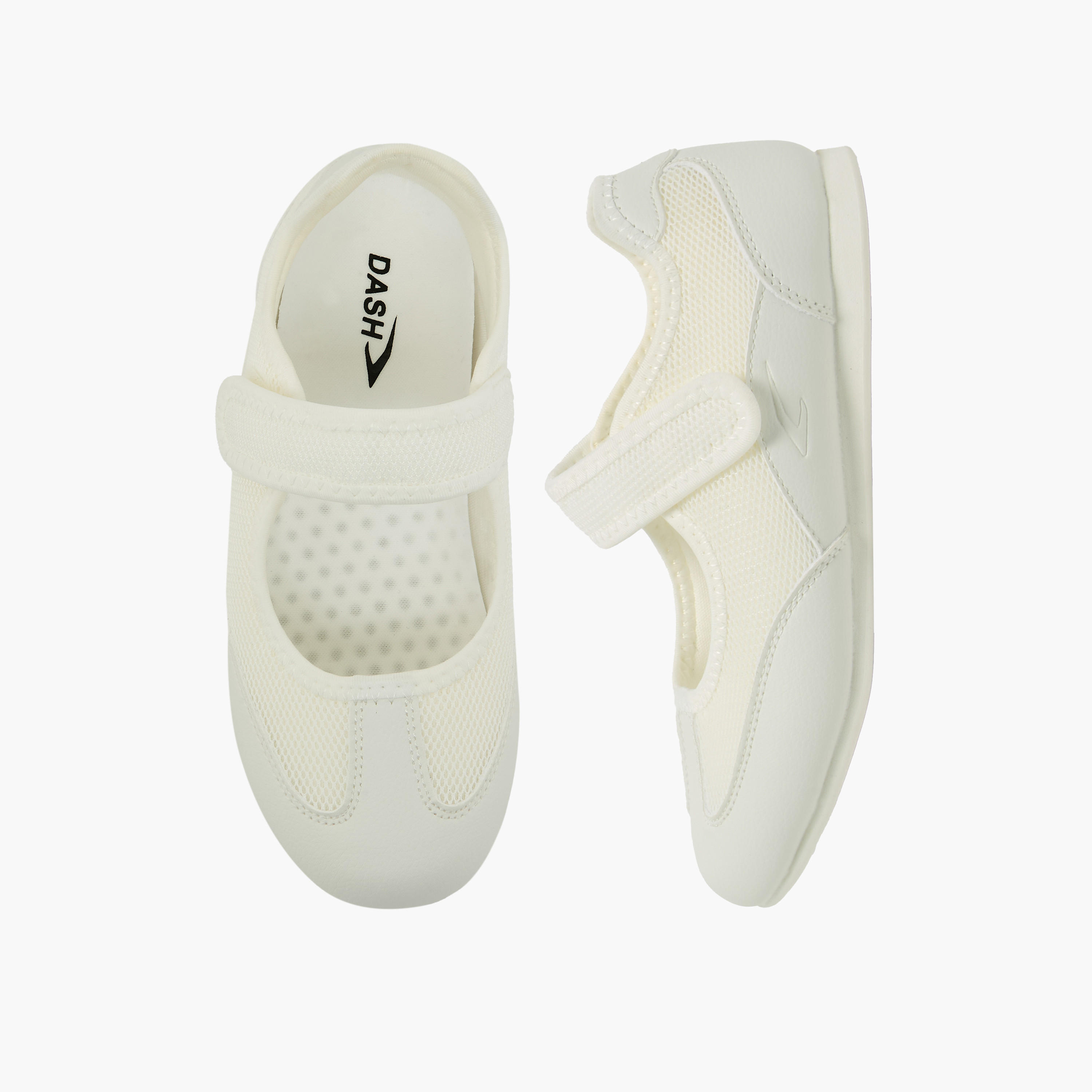 Dash Girls Hook & Loop Mary Jane Shoes-girls-shoes-maryjanes-image-1