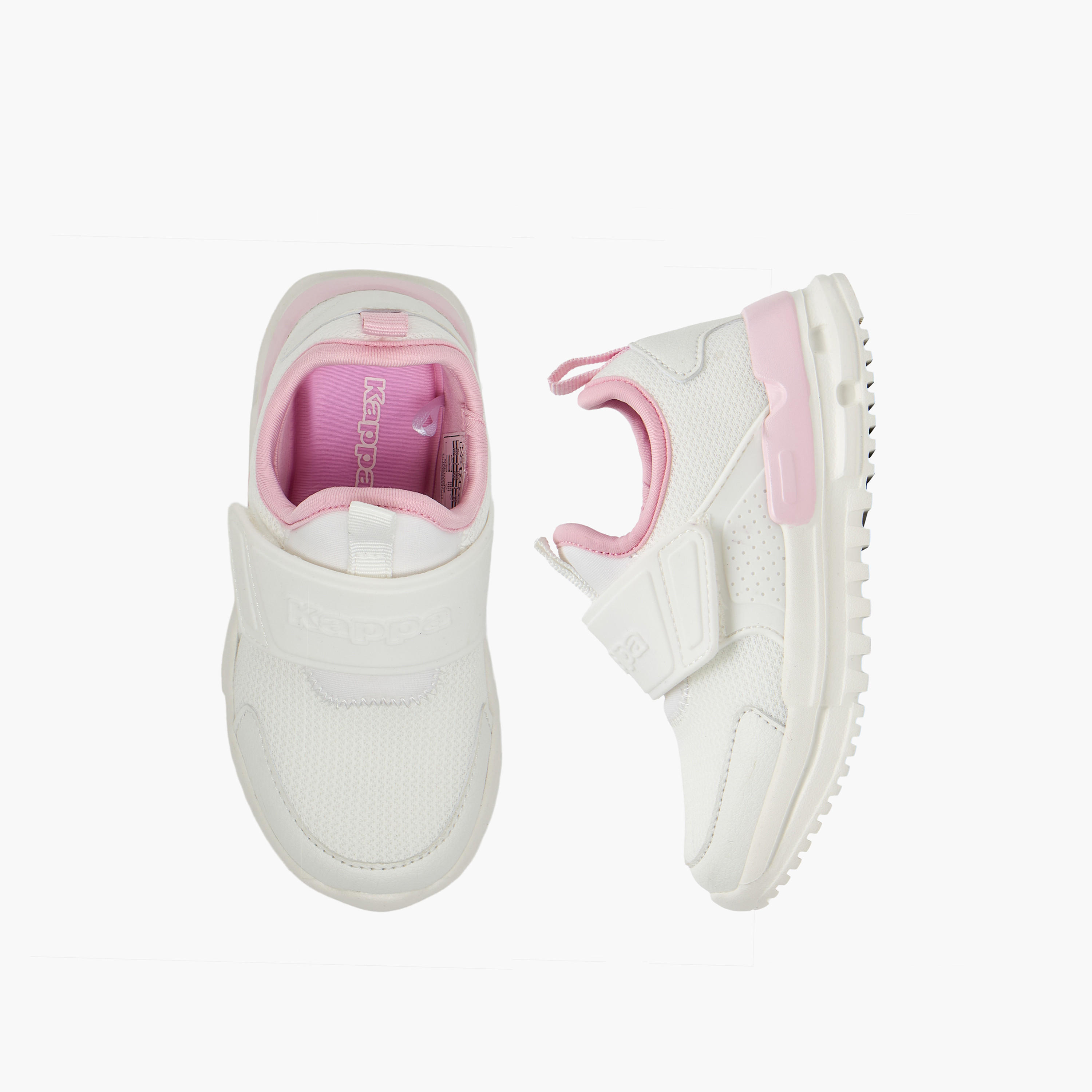 Kappa Girls Panelled Hook & Loop Sports Shoes-girls-shoes-sports-image-1