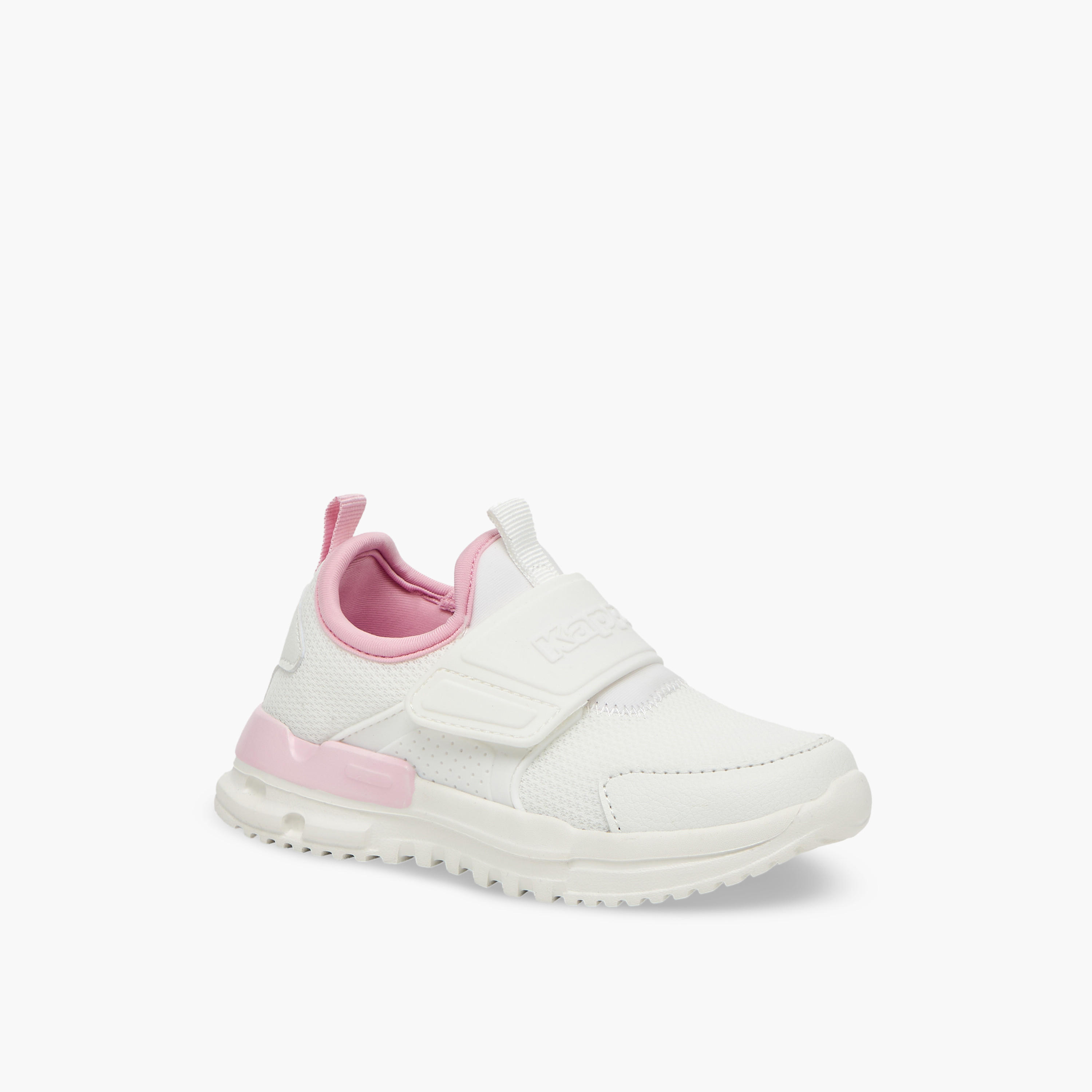 Kappa Girls Panelled Hook & Loop Sports Shoes-girls-shoes-sports-image-2