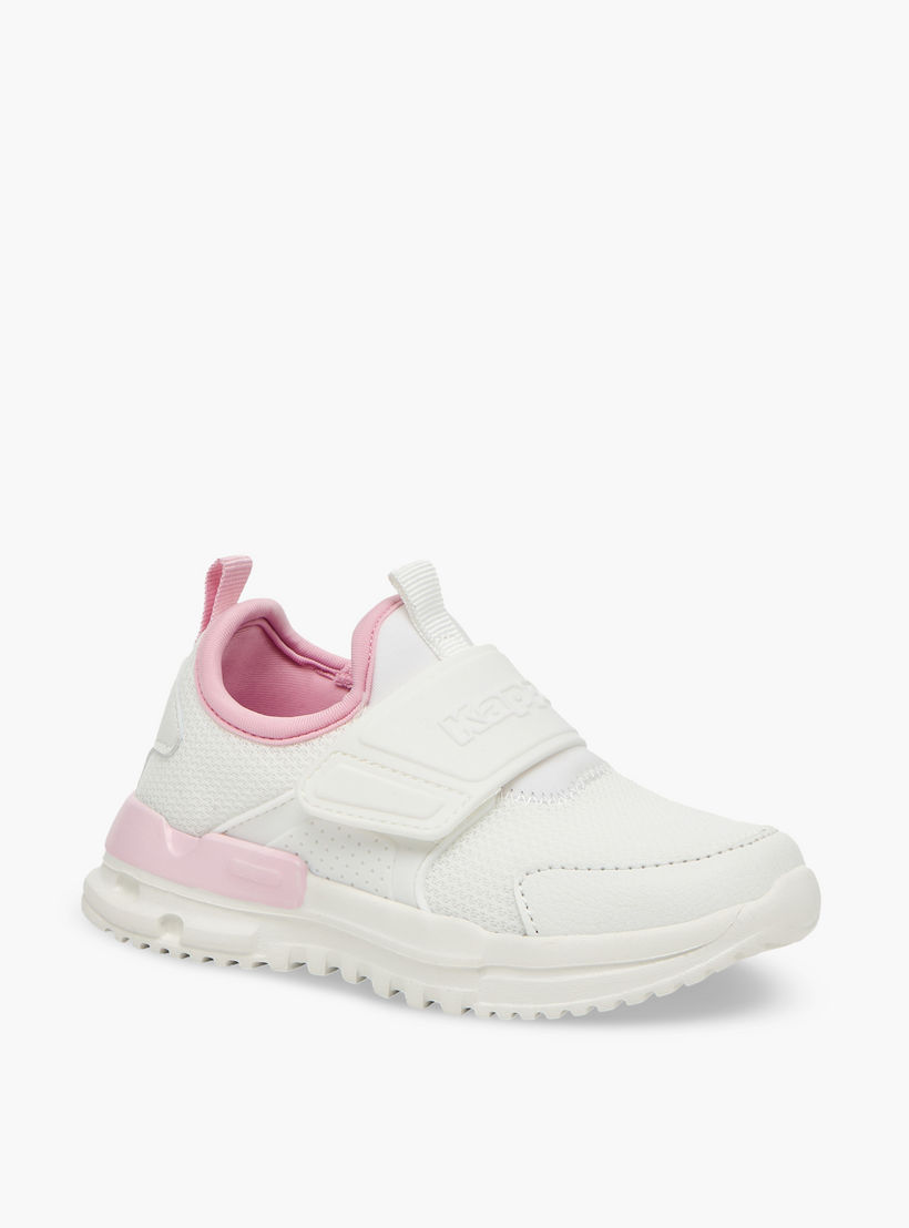 Kappa Girls Panelled Hook & Loop Sports Shoes-girls-shoes-sports-image-2