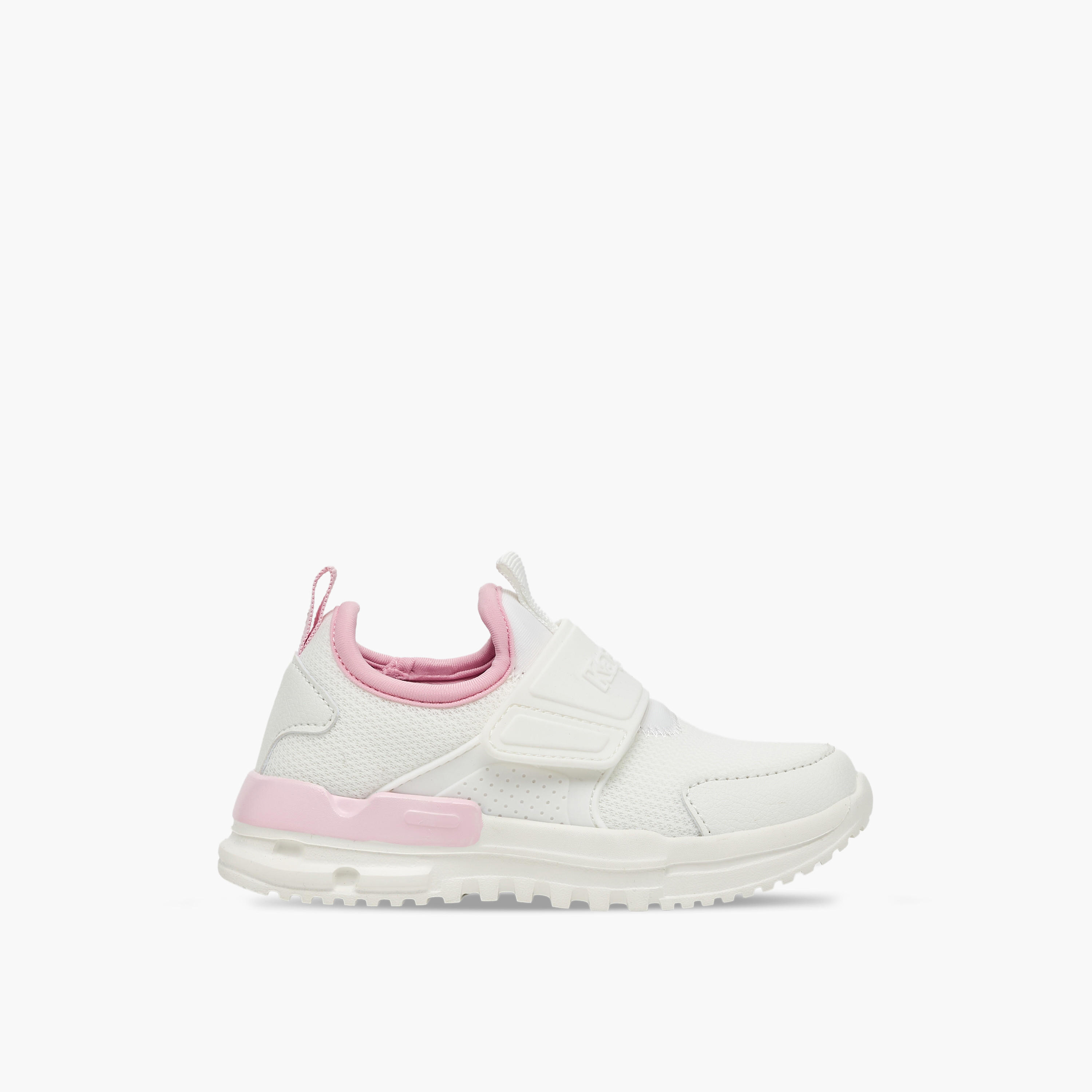 Kappa Girls Panelled Hook & Loop Sports Shoes-girls-shoes-sports-image-3