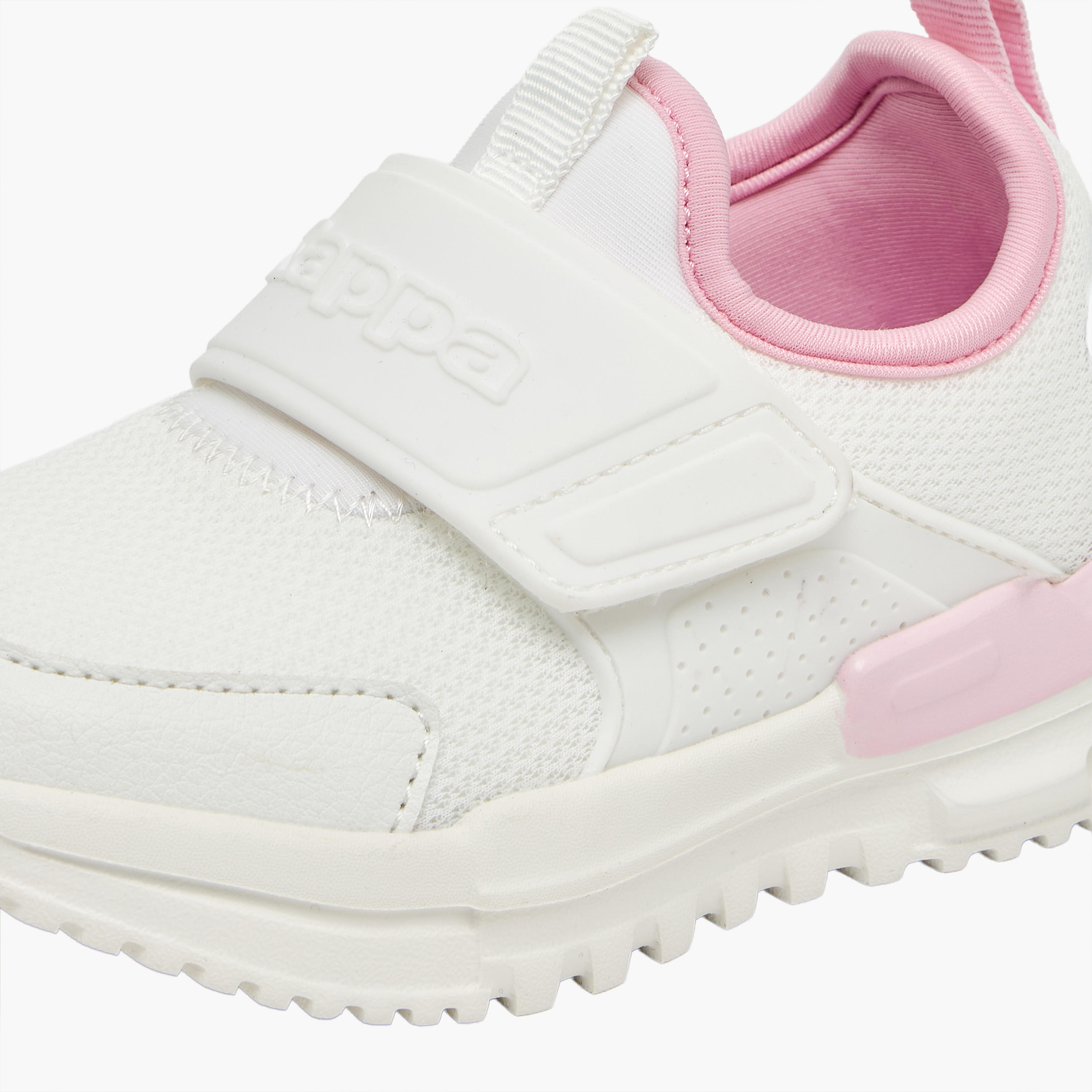 Kappa Girls Panelled Hook & Loop Sports Shoes-girls-shoes-sports-image-4