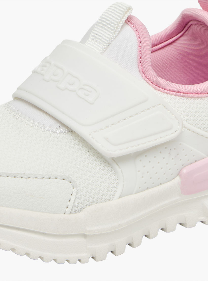Kappa Girls Panelled Hook & Loop Sports Shoes-girls-shoes-sports-image-4