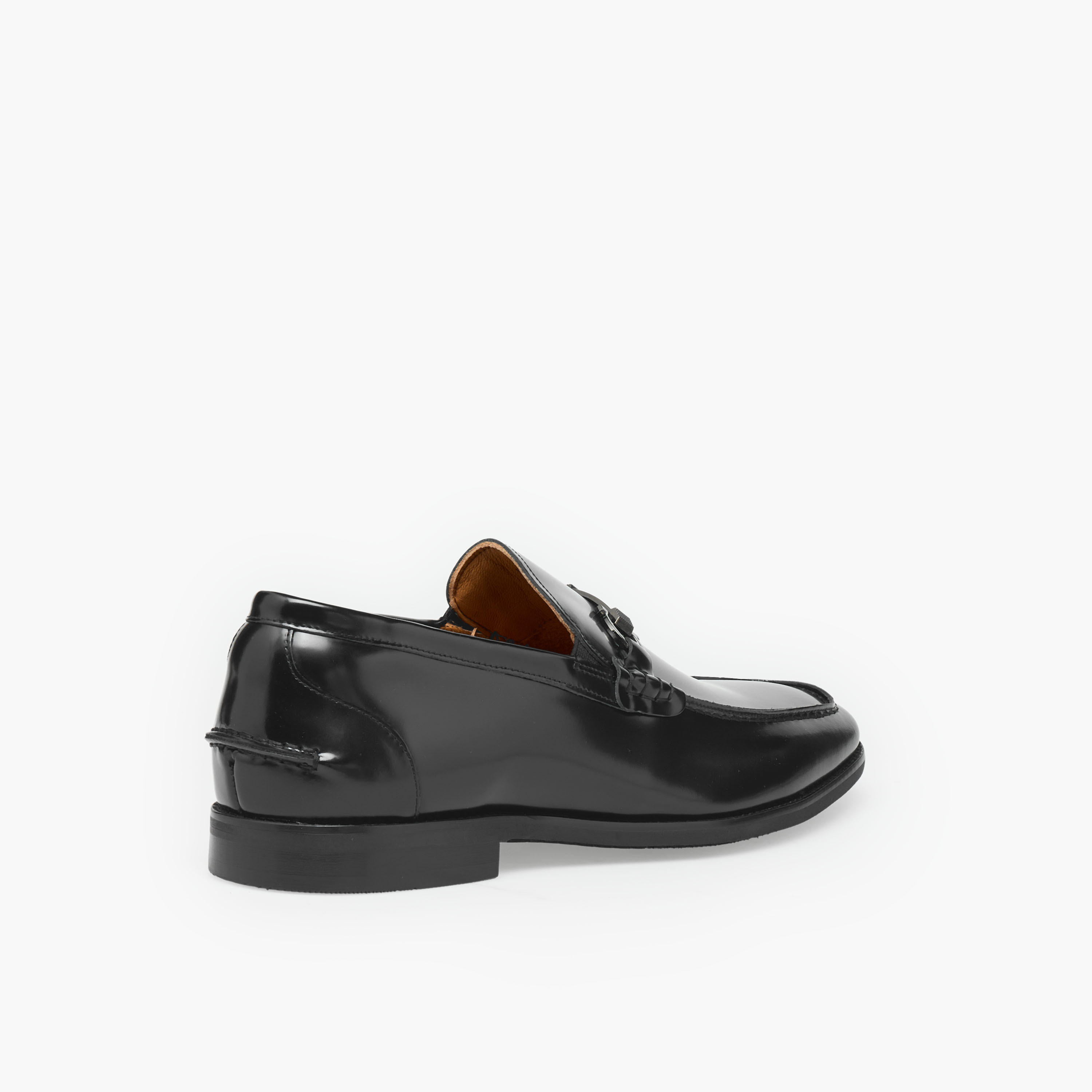 Duchini Men Leather Metallic Accent Loafers-men-shoes-formalshoes-image-6