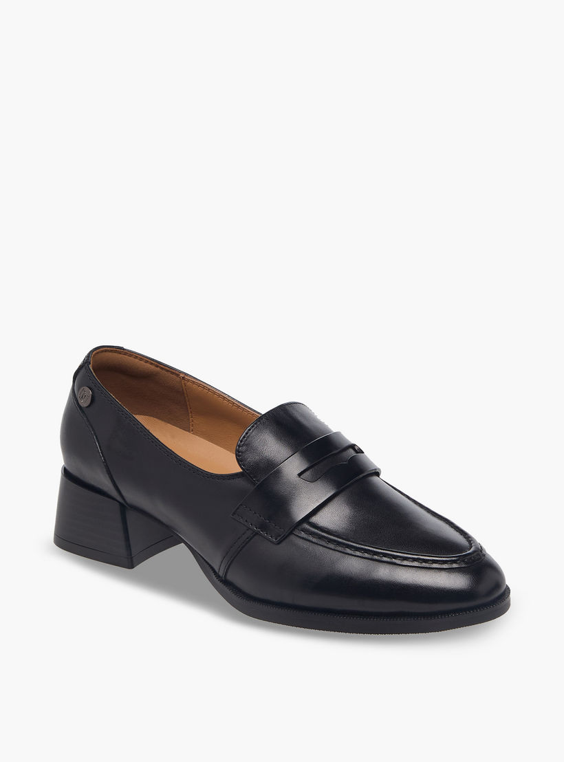 Duchini Women Block Heel Loafers-women-shoes-flats-loafers-image-2