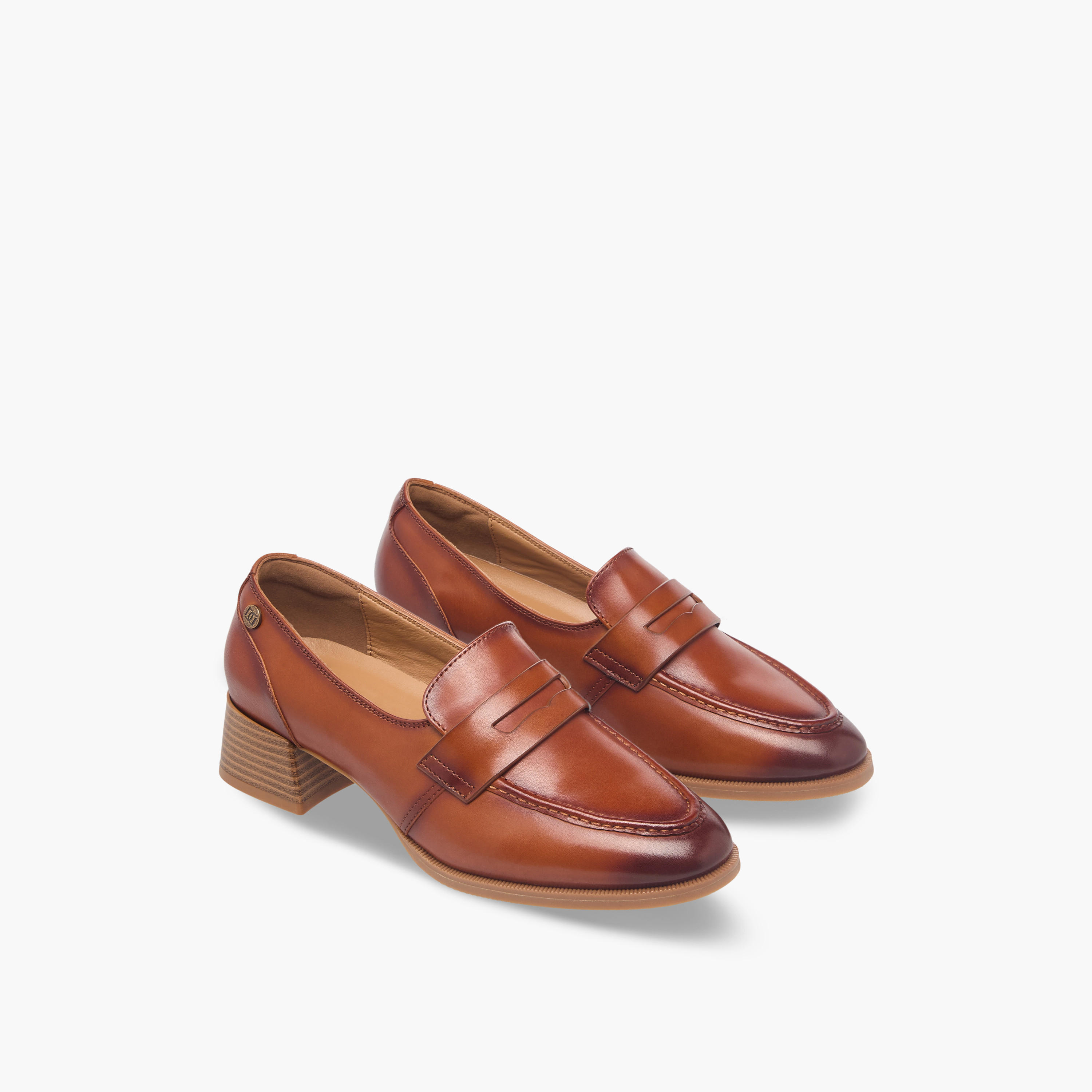حذاء سهل الارتداء بكعب سميك للنساء من دوتشيني-women-shoes-flats-loafers-image-1