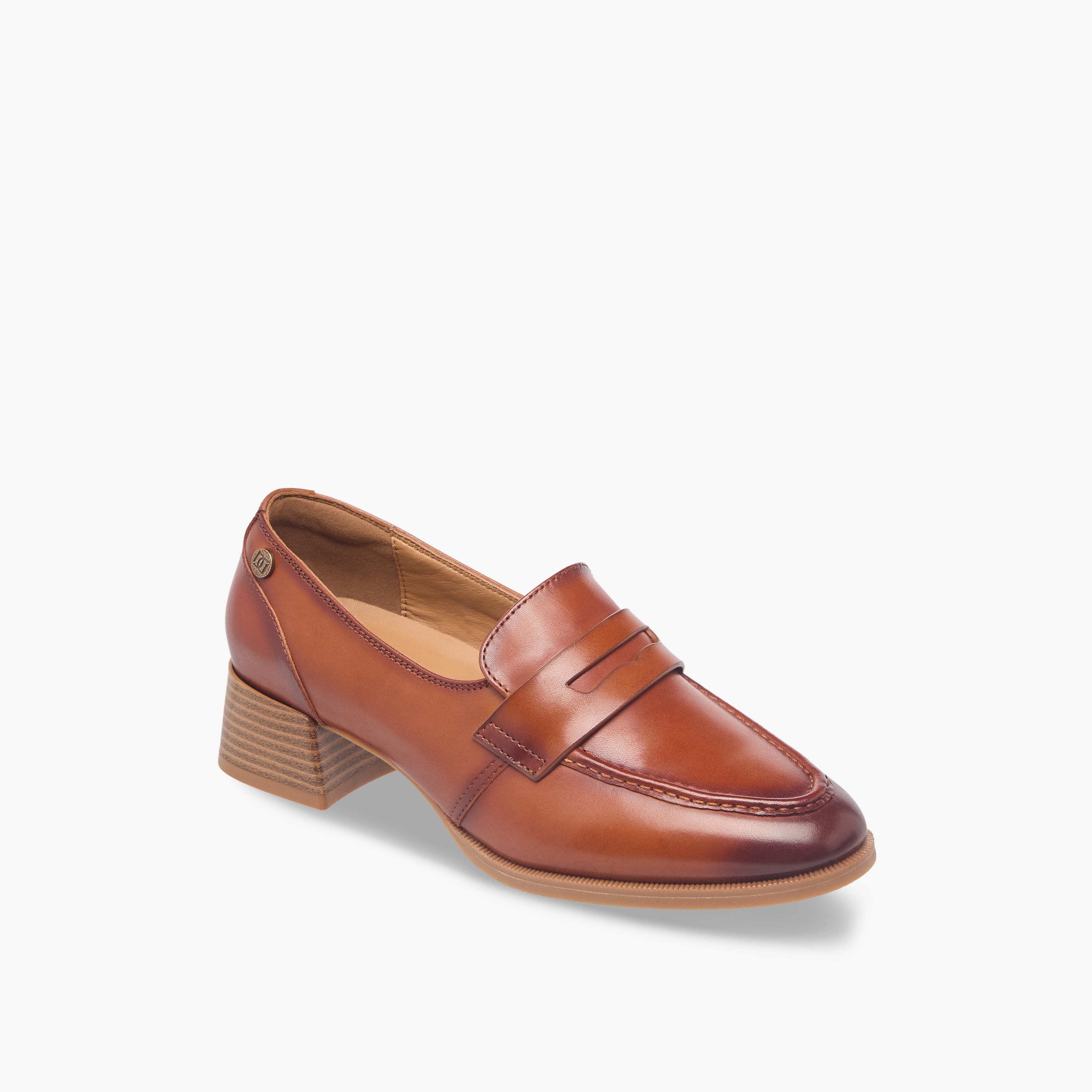 حذاء سهل الارتداء بكعب سميك للنساء من دوتشيني-women-shoes-flats-loafers-image-2