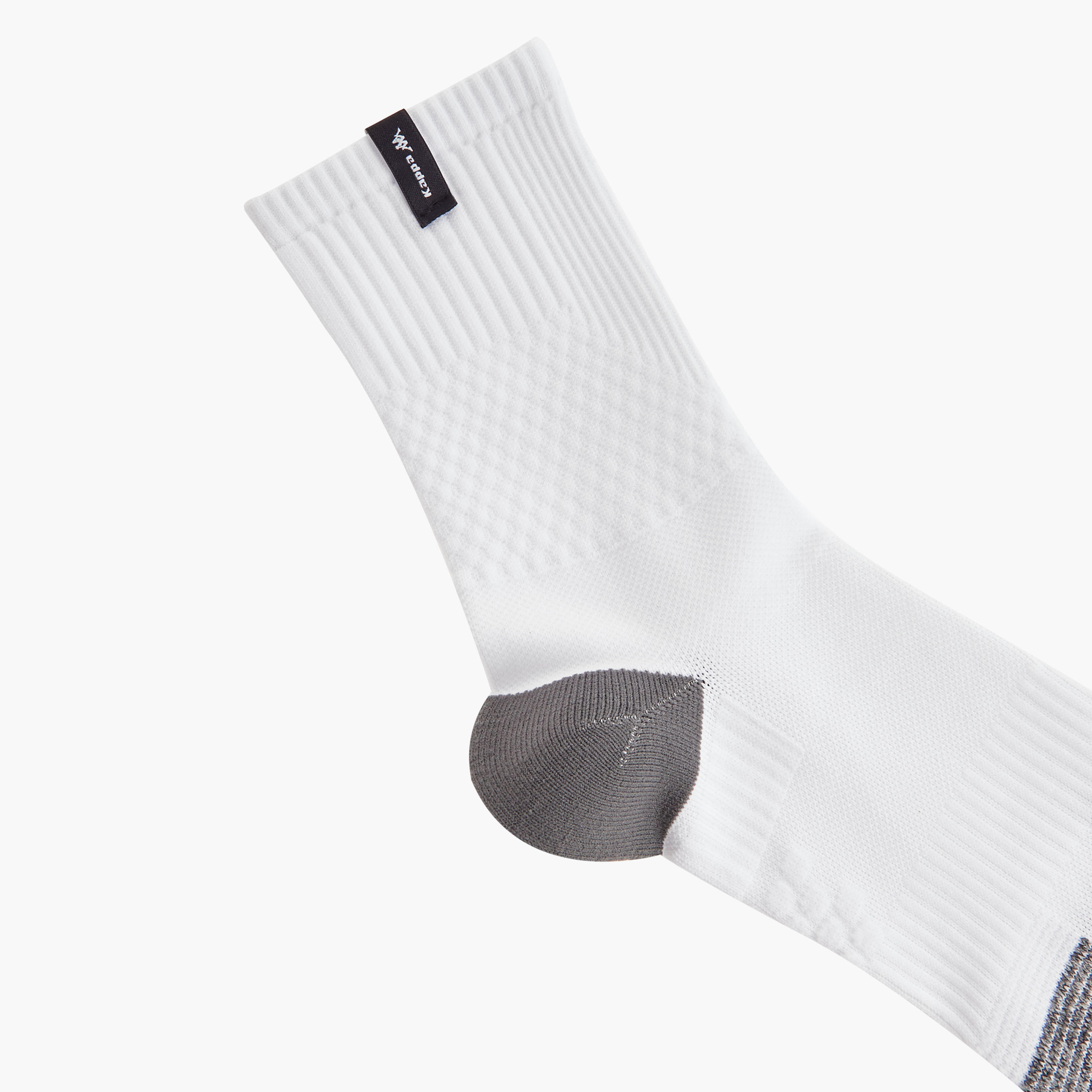طقم جوارب غير وبرية بارزة الملمس 3 أزواج بطول ربلة الساق من كابا-men-socks-image-3