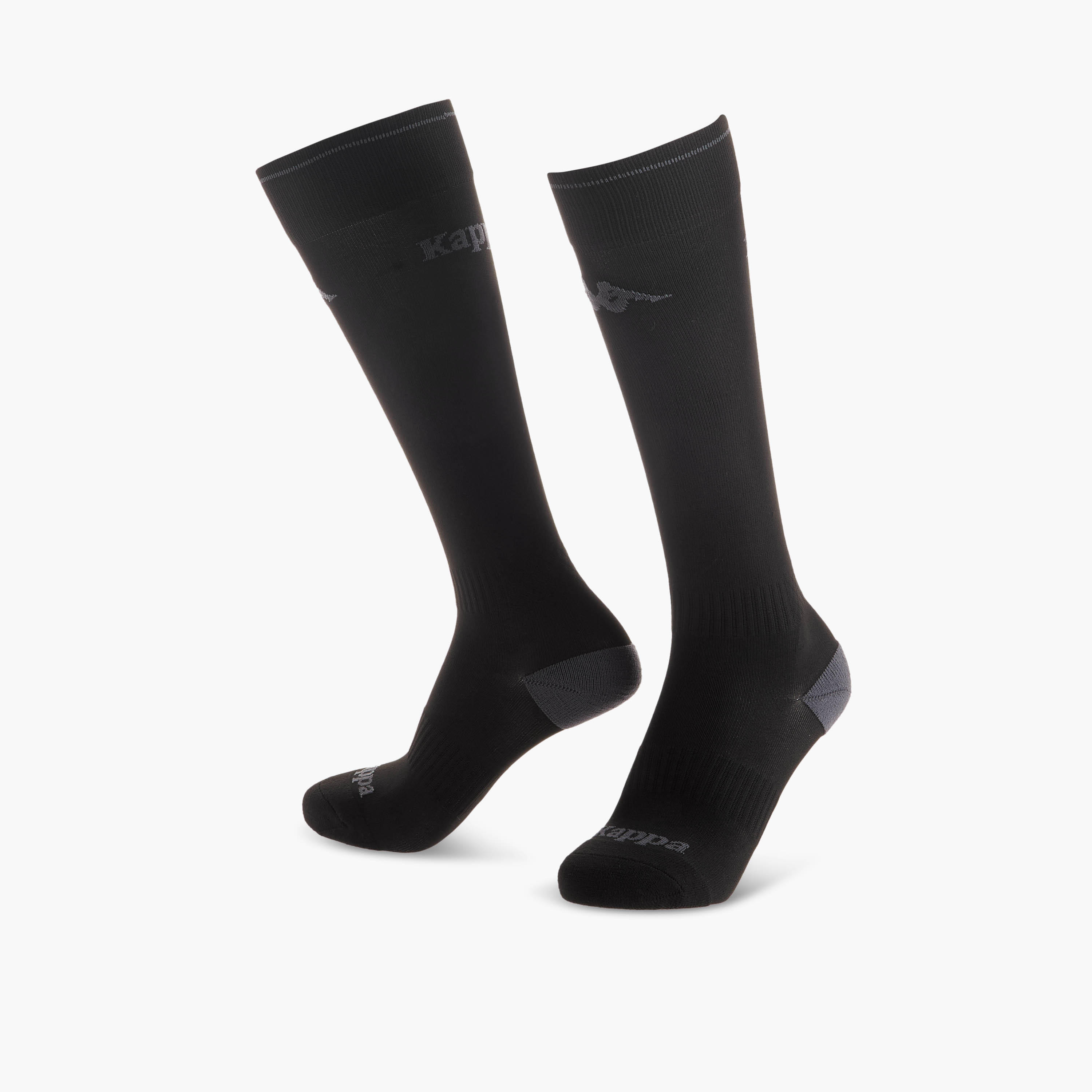 طقم جوارب دون تيري زوجين بطبعات الشعار من كابا-girls-accessories-socks-image-1