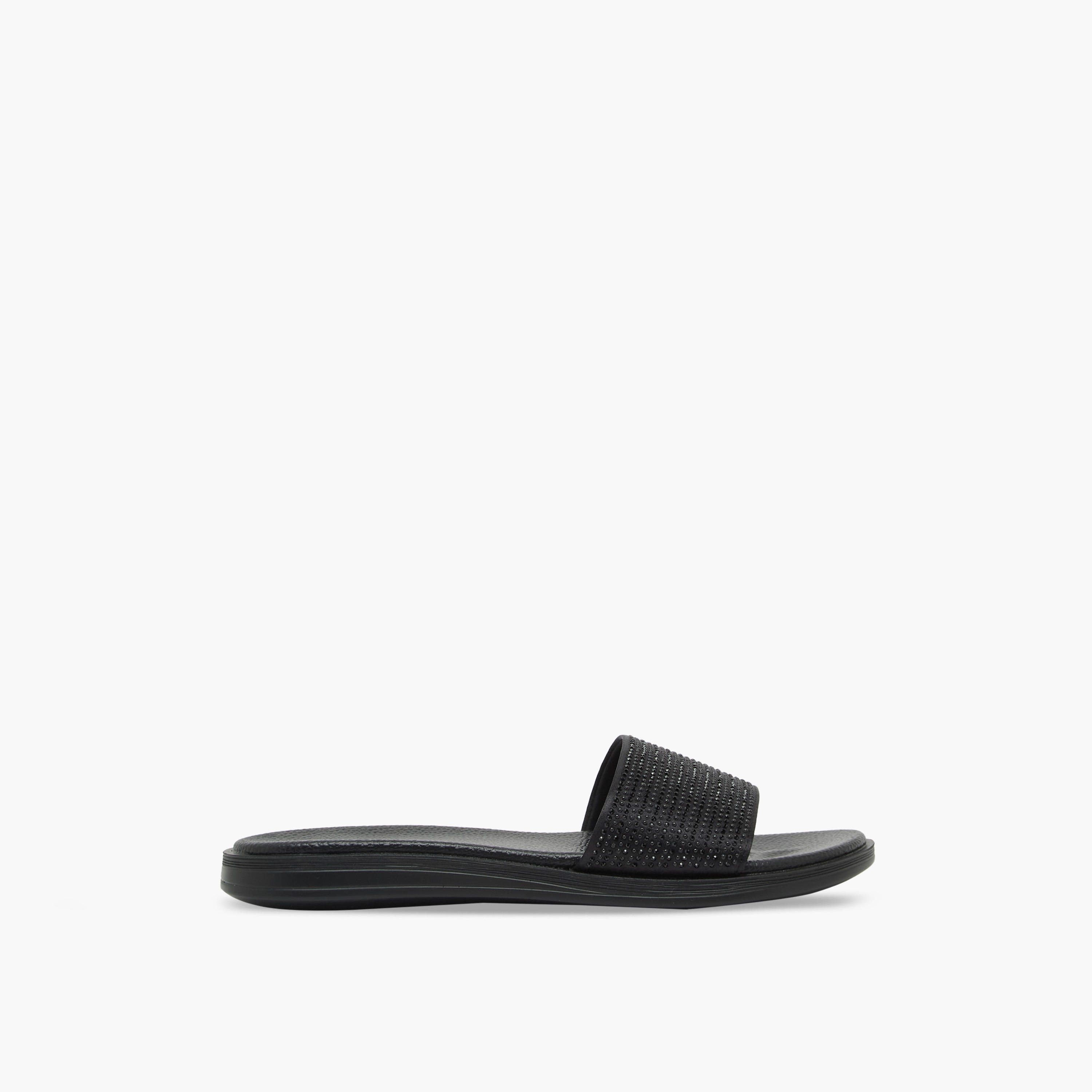 صندل مريح بحزام مزين من لو كونفورت-women-shoes-sandals-flats-image-3