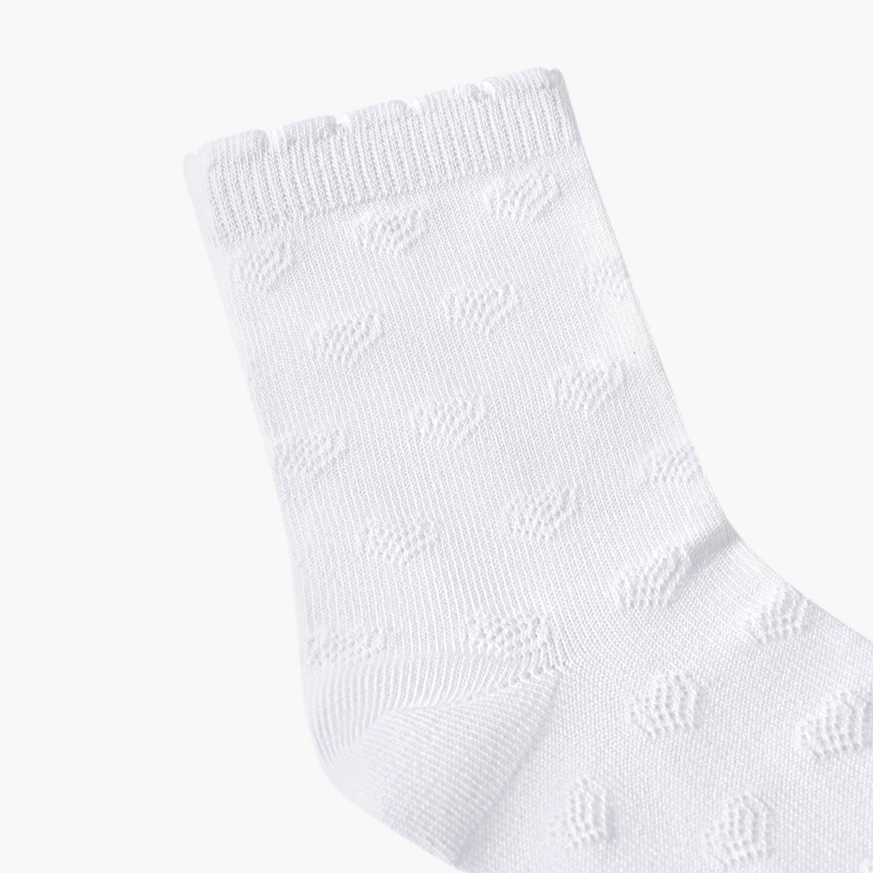 طقم جوارب بطول منتصف الساق 3 أزواج للبنات من جونيورز-girls-accessories-socks-image-3